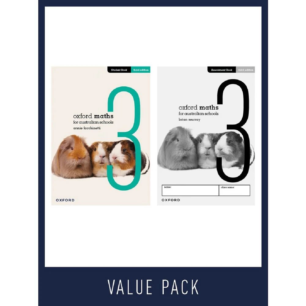 1 Maths for Australian Schools Value Pack Year 3, 1 of 5