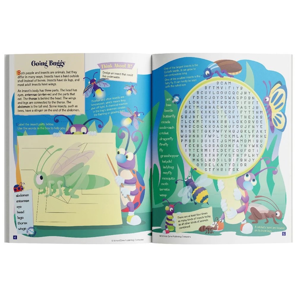 2 School Zone Activity Zone Wordsearches, 2 of 4