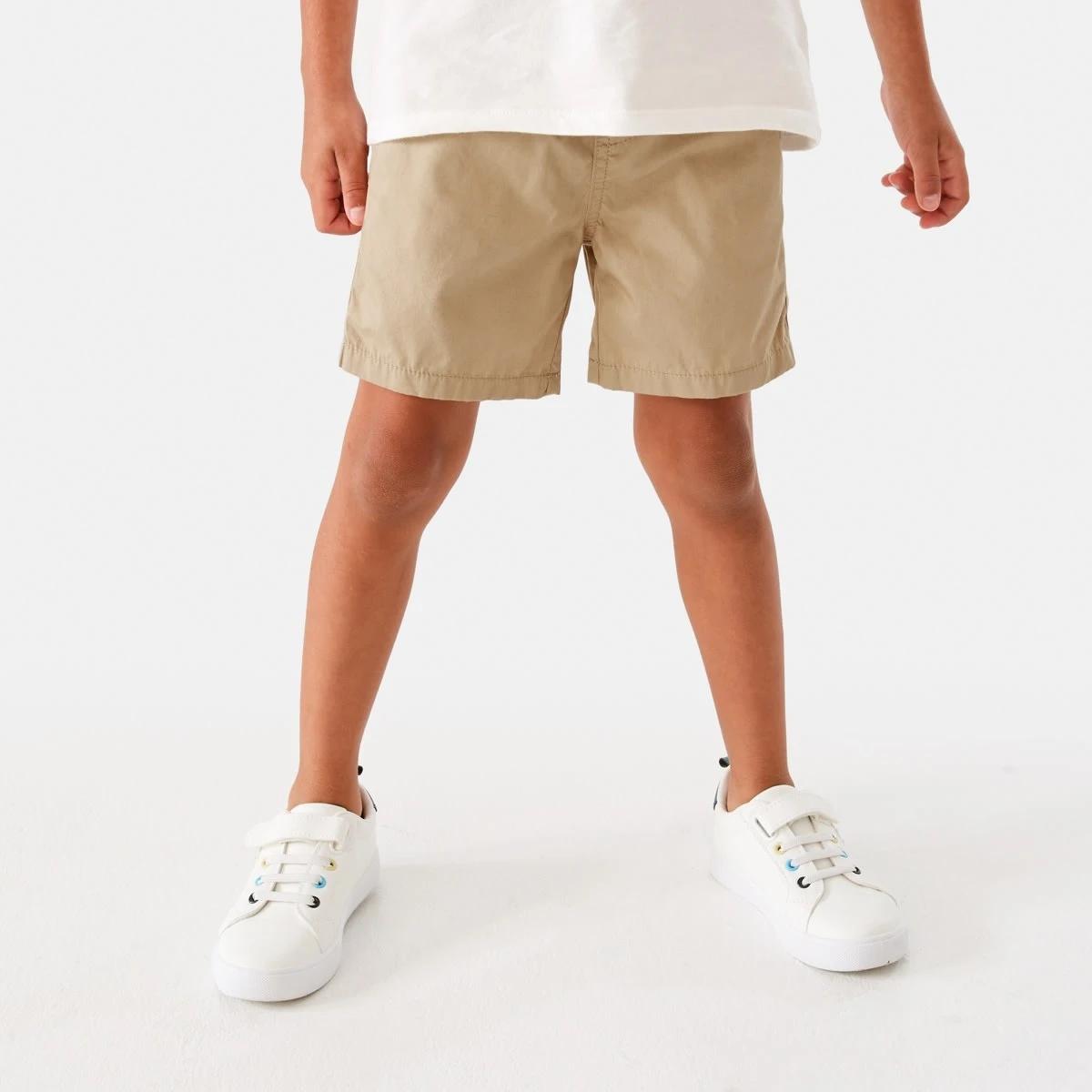 1 Poplin Shorts Corn Beige, 1 of 8