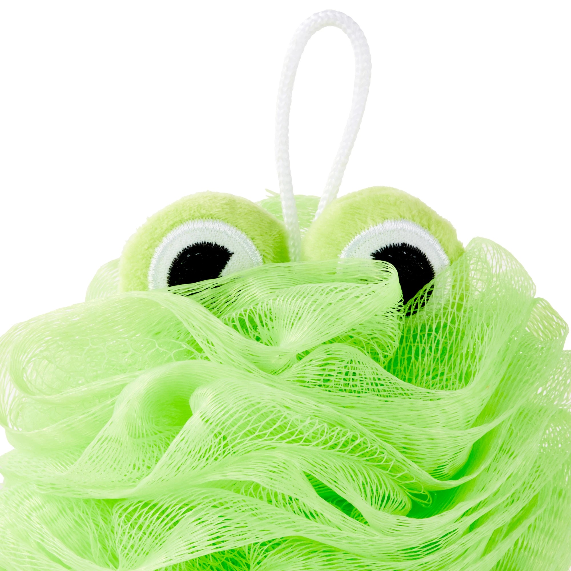 3 OXX Bodycare Bath Puff - Frog, 3 of 5