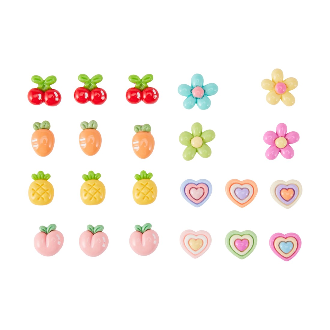 2 22 Piece Craft Embellishments - Fruit and Flower, 2 of 3