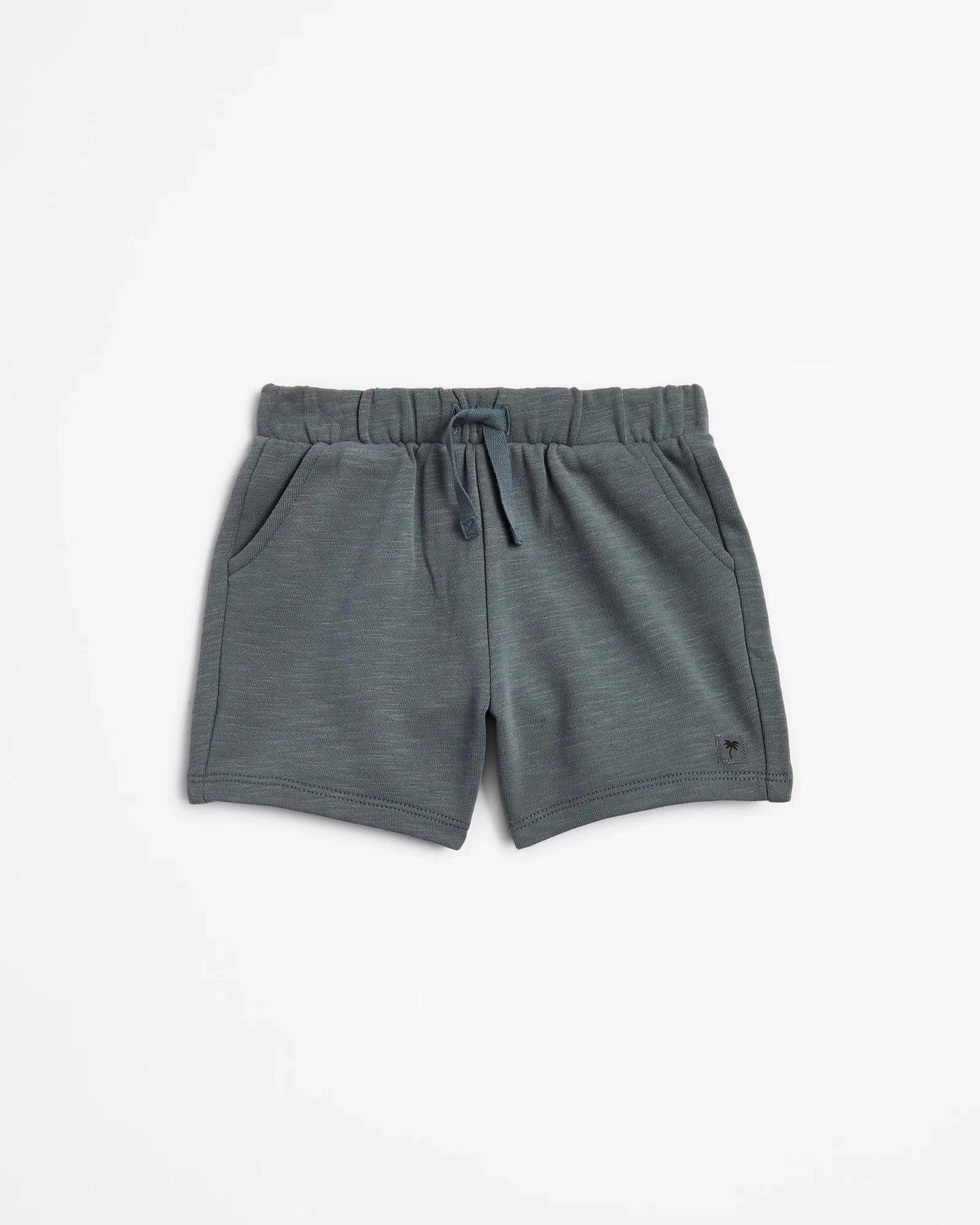 1 Target Baby Fleece Bermuda Shorts CHARCOAL, 1 of 3