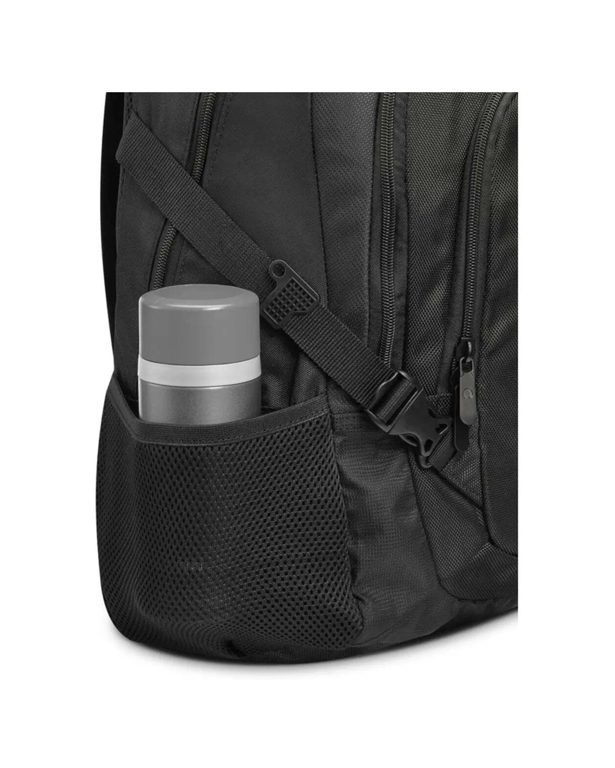 6 Delsey Luggage Navigator 15.6in Laptop Backpack USB Port Trolley Compatible Polyester - Black, 6 of 7