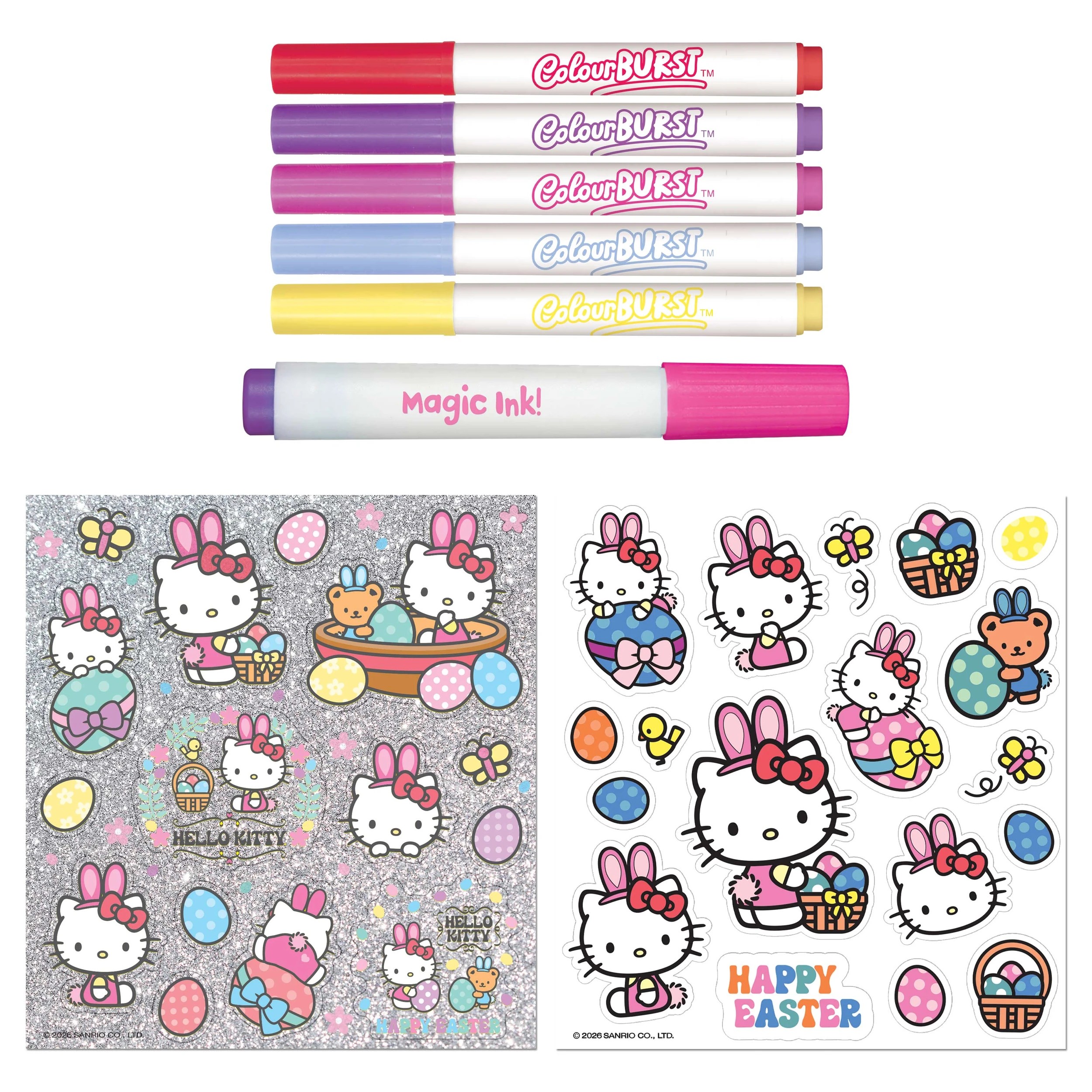 2 INKredibles Hello Kitty Mess-Free Activity Kit - Book, 2 of 9