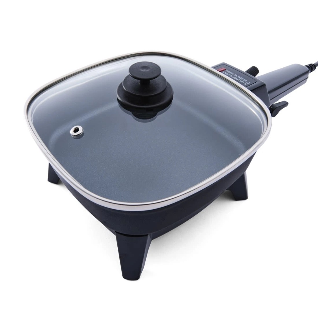 3 Mini Electric Frypan - Black, 3 of 10