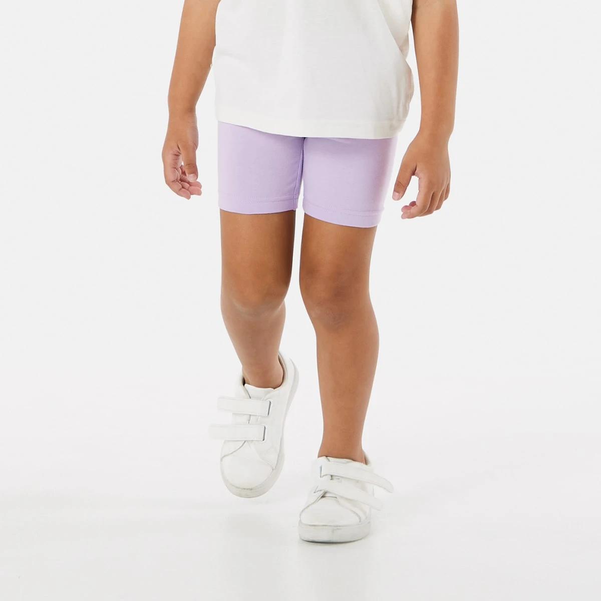 1 Bike Shorts Purpl Flwr, 1 of 8