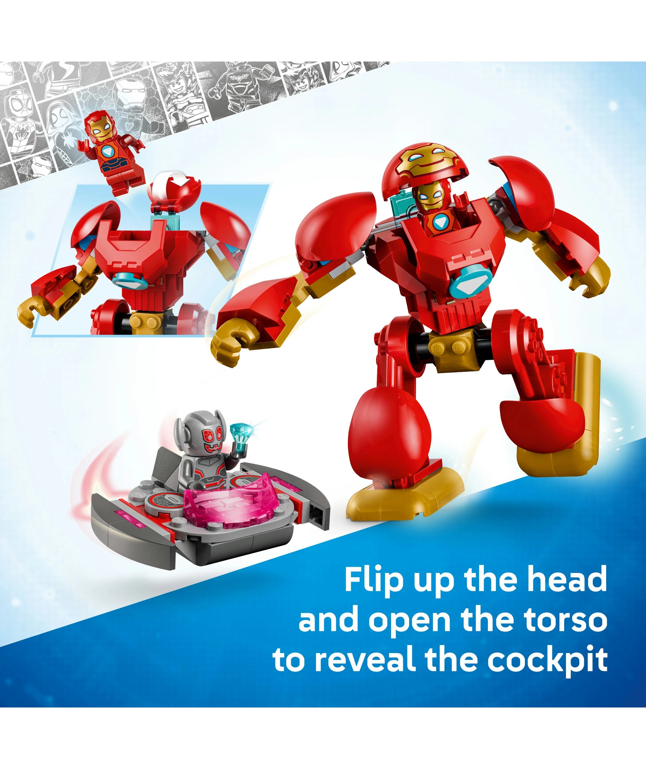 6 LEGO Disney Junior Marvel Ultron vs. Iron Man 11209, 6 of 9