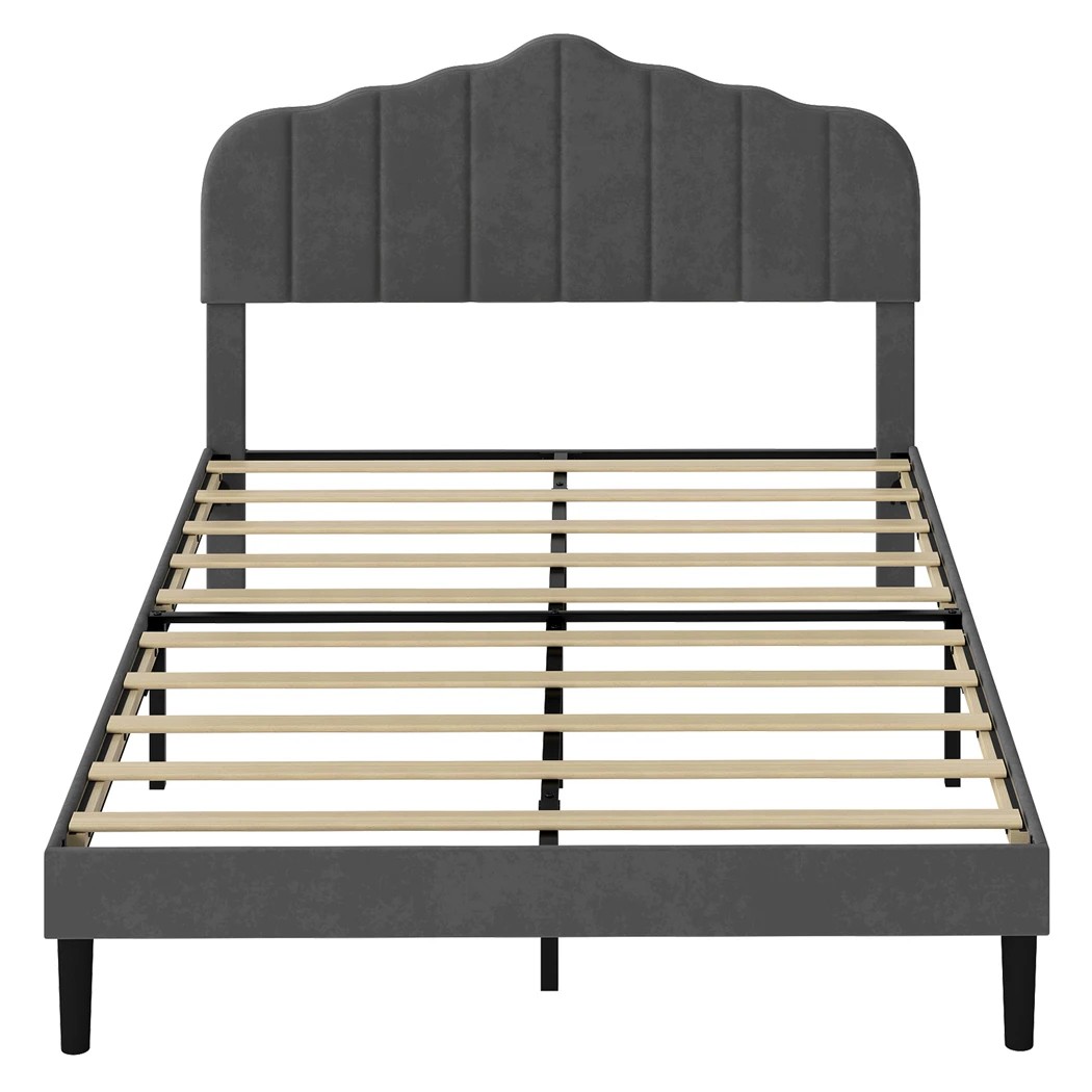 2 Levede Double Size Bed Frame Upholstered, 2 of 8