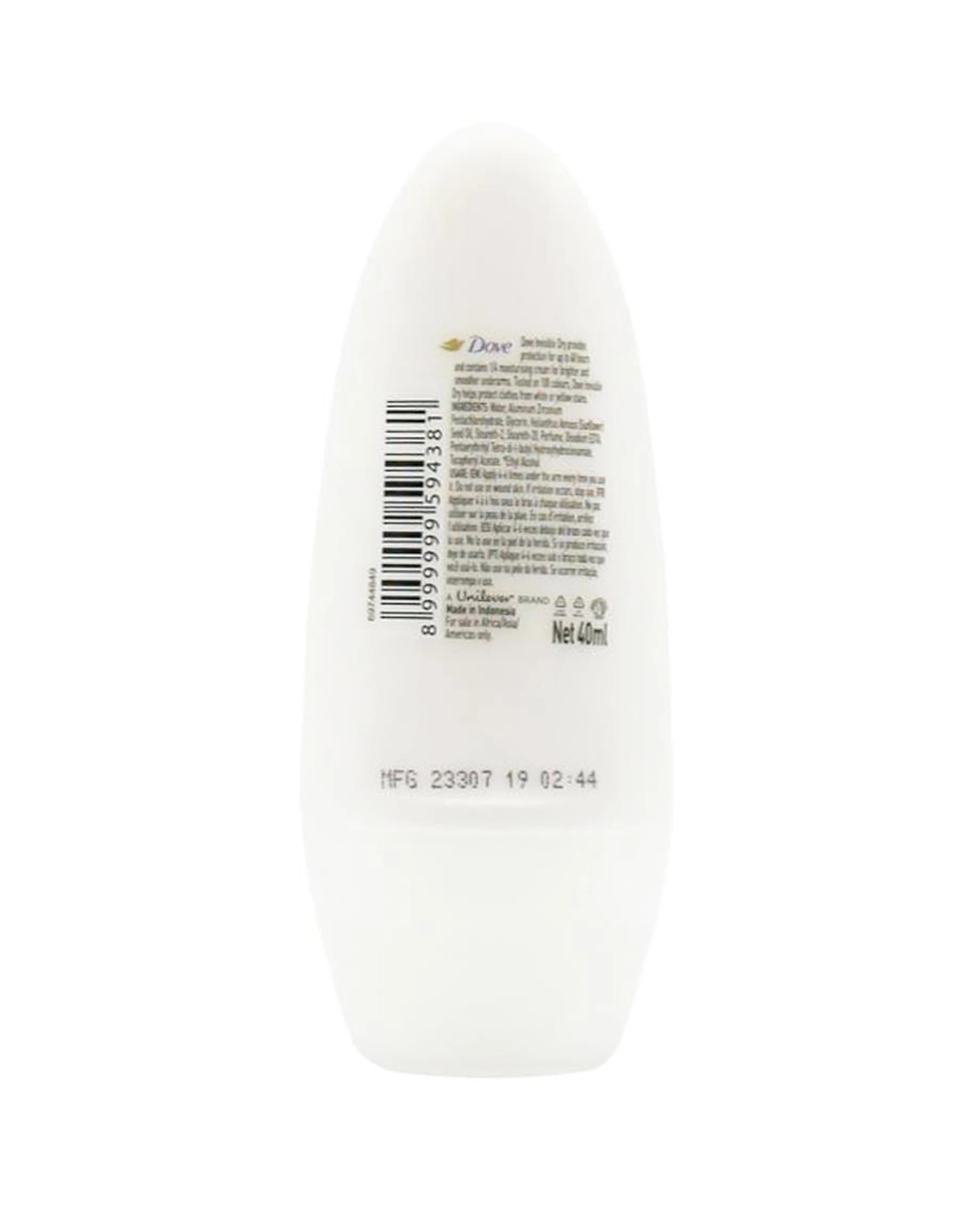 3 Dove 6pk Antiperspirant Roll On Deodorant Invisible Dry 48 Hour Protection 40ml - White, 3 of 3