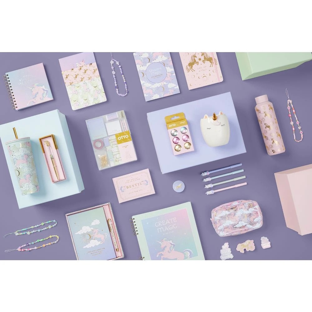 3 Otto Unicorn Phone Bead Chain Purple, 3 of 4