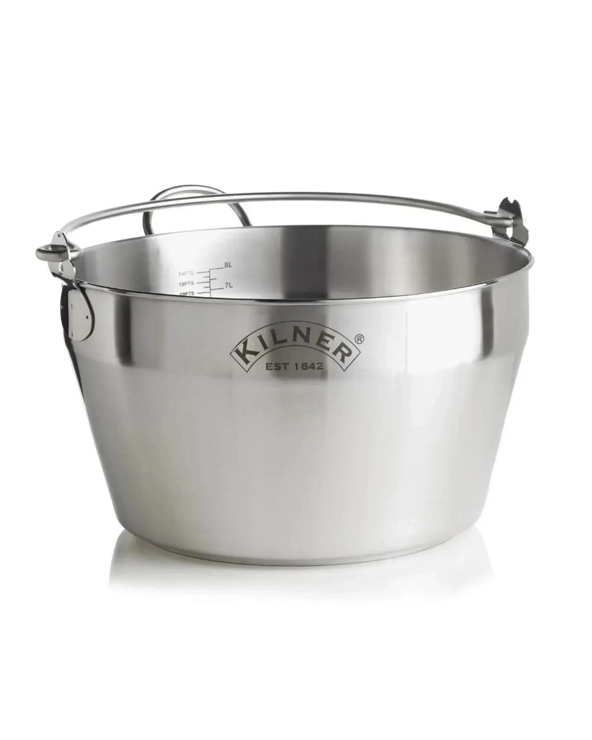 3 Kilner Preserving Set  Jar Tongs  Funnel  Jam Pan  6 x Preserve Jars 500ml, 3 of 8