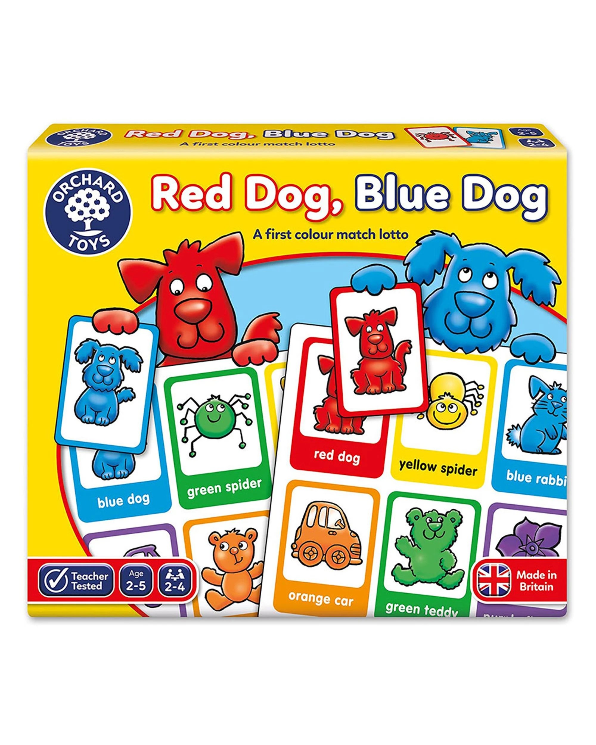 1 Orchard Toys Red Dog, Blue Dog Educational Puzzle Game, 1 of 3