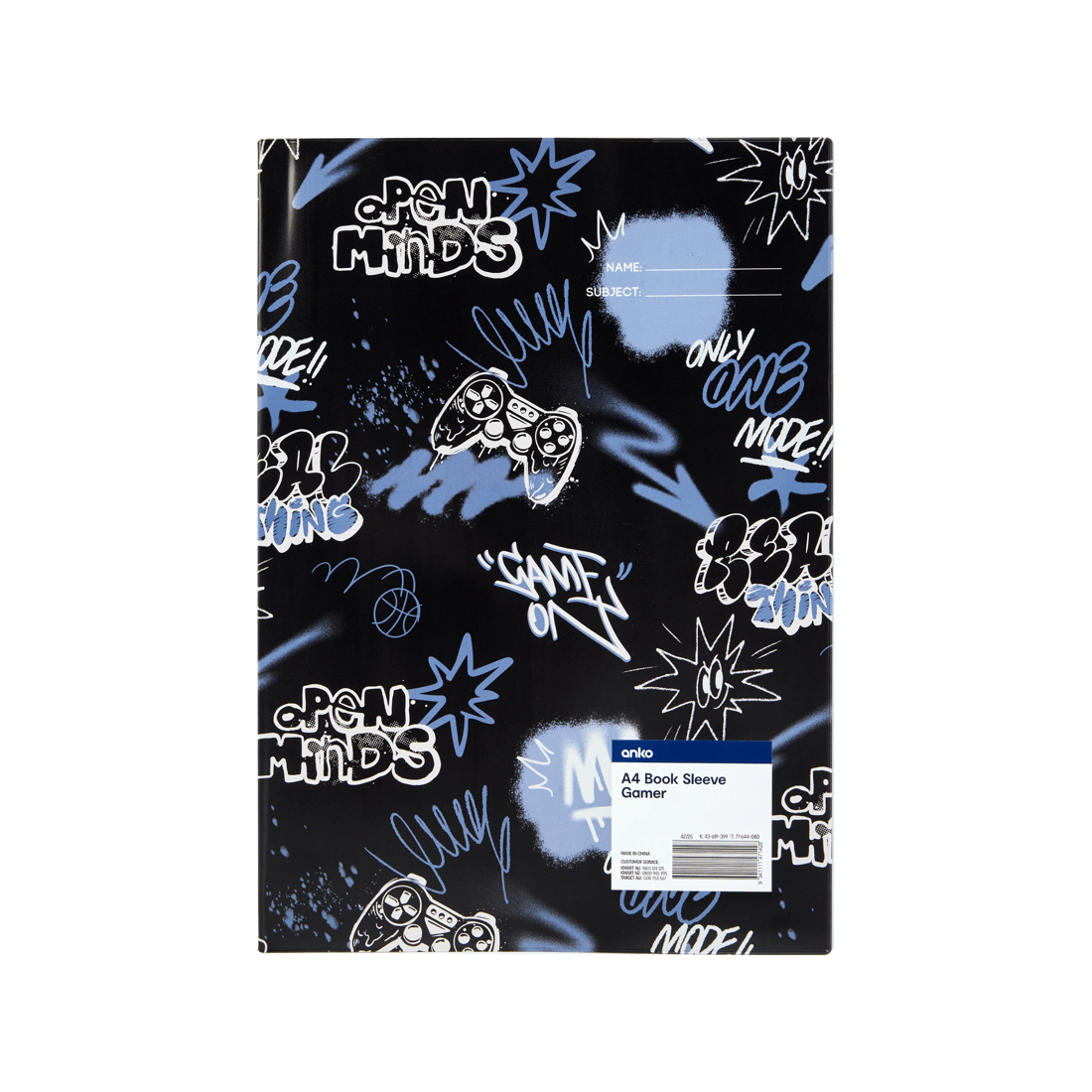 5 A4 Book Sleeve - Gamer, 5 of 5