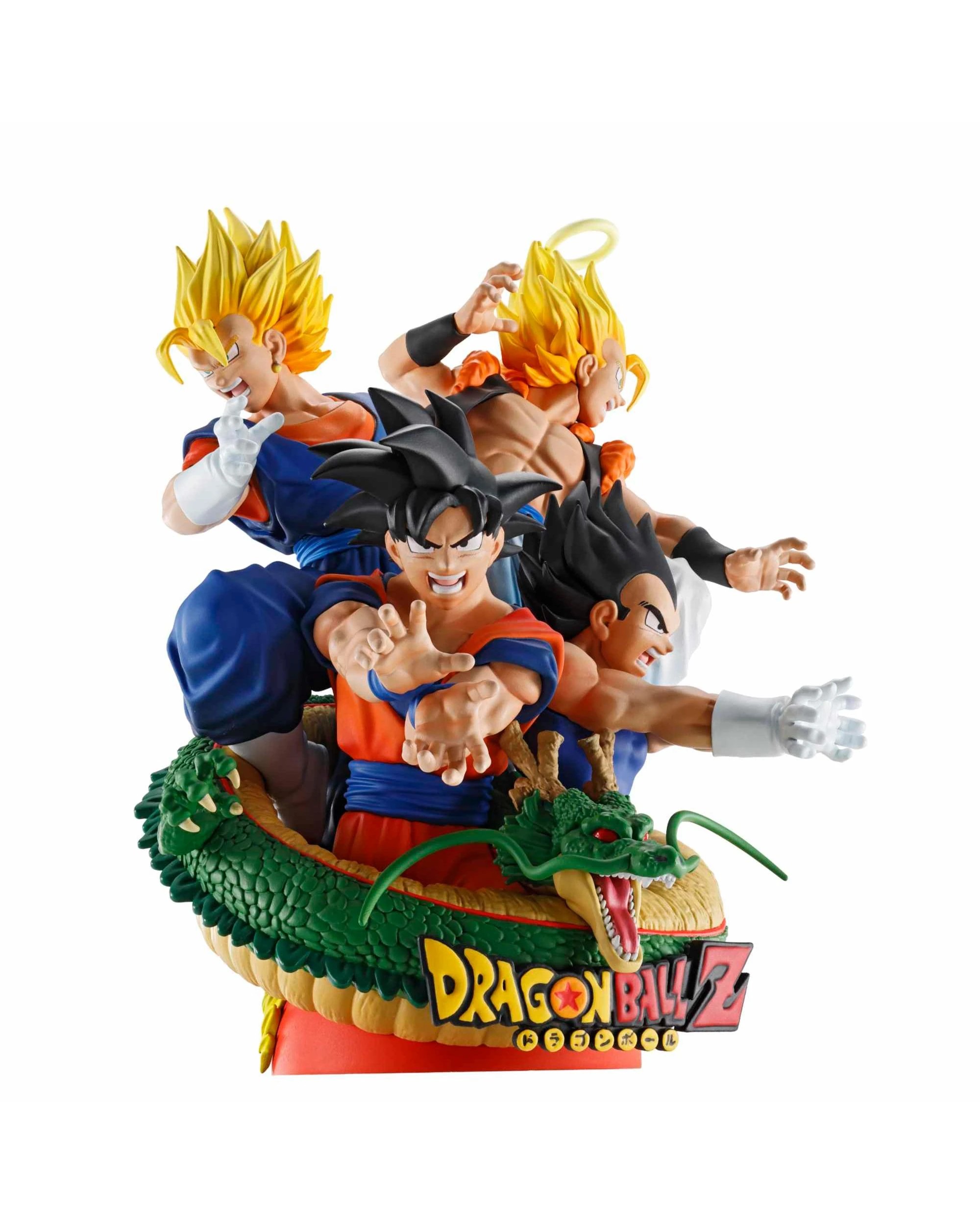 2 Banpresto Petitrama DX Dragon Ball Z Dracap Rebirth 02 Son Goku and Vegeta Figure, 2 of 5