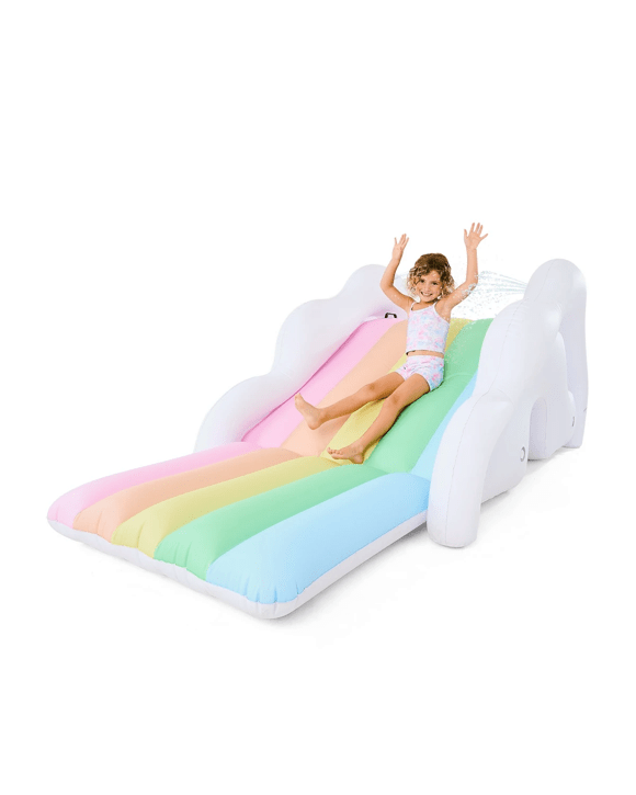 Rainbow Sprinkler Slide
