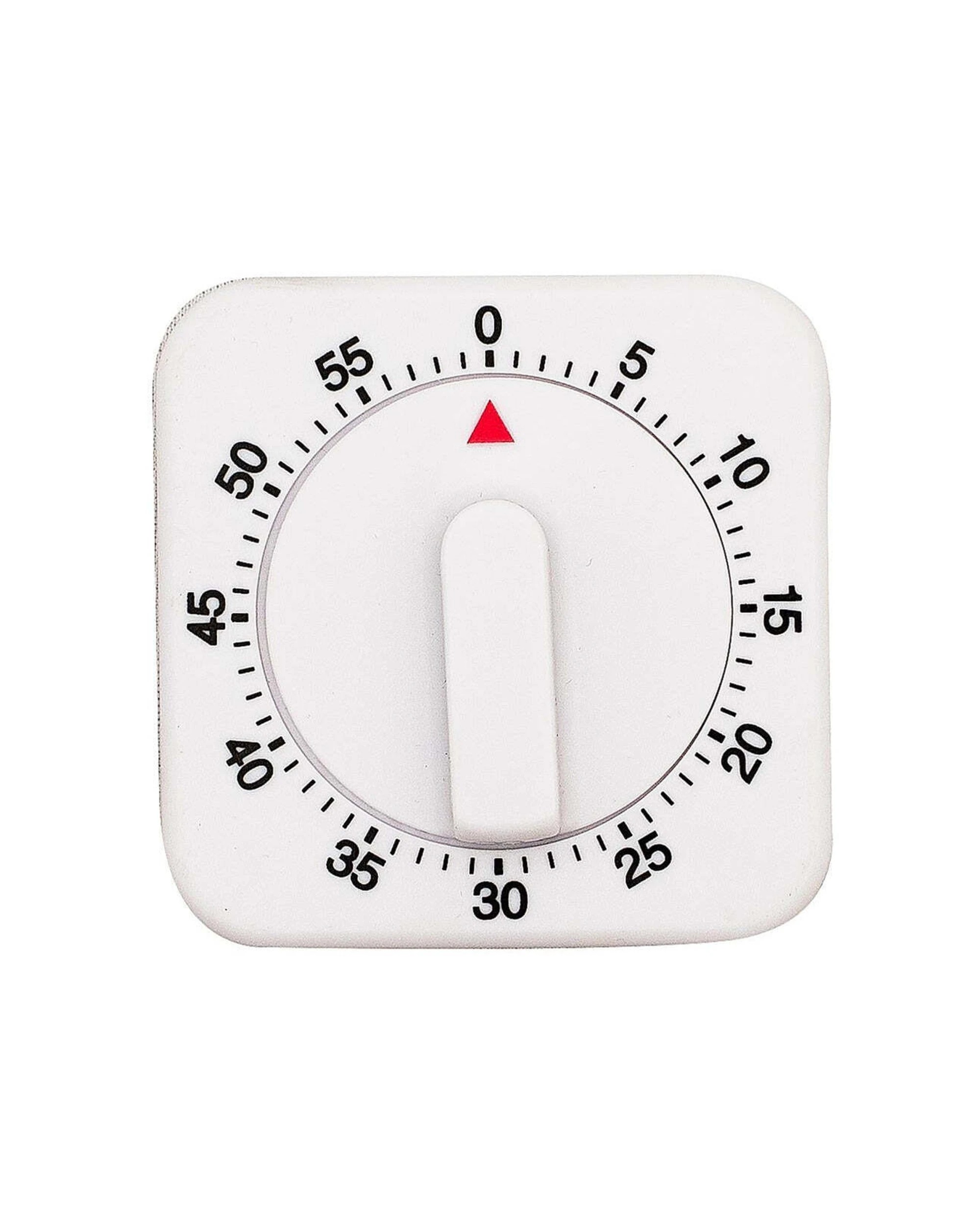 3 Avanti Mechanical Dial 60 Minute Kitchen Timer With Loud Bell For Cooking - White, 3 of 3