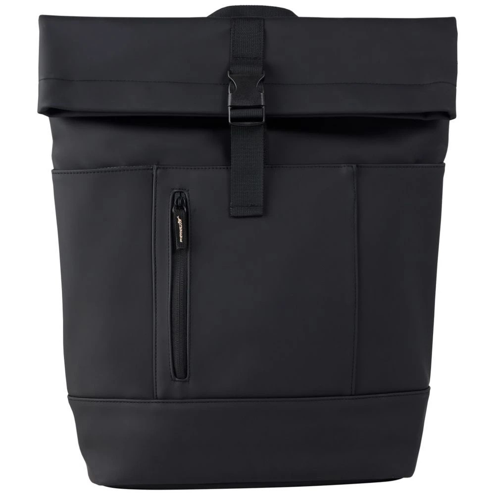 1 Otto On The Go Roll Top Backpack Black, 1 of 10