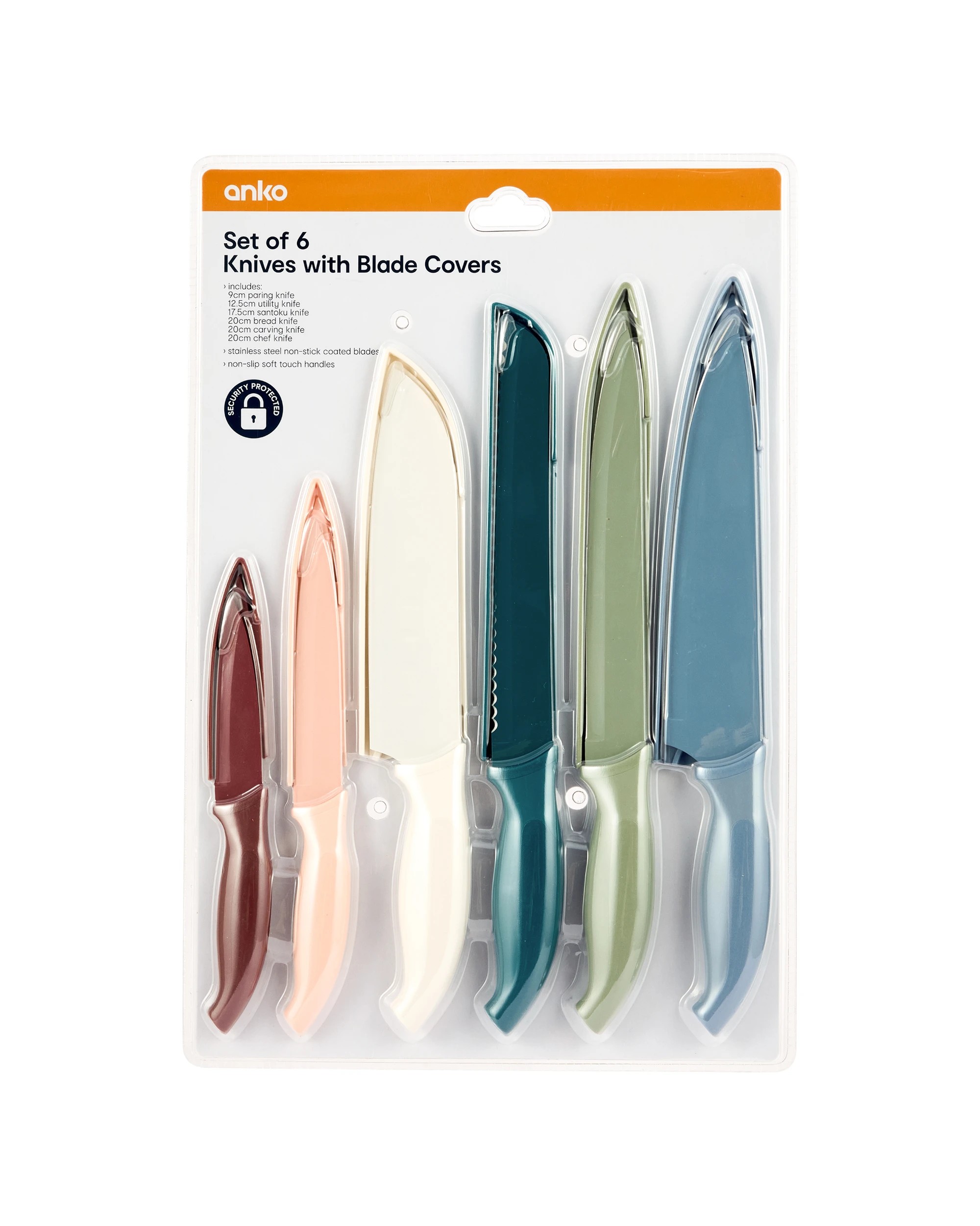 5 Set of 6 Knives with Blade Covers, 5 of 5