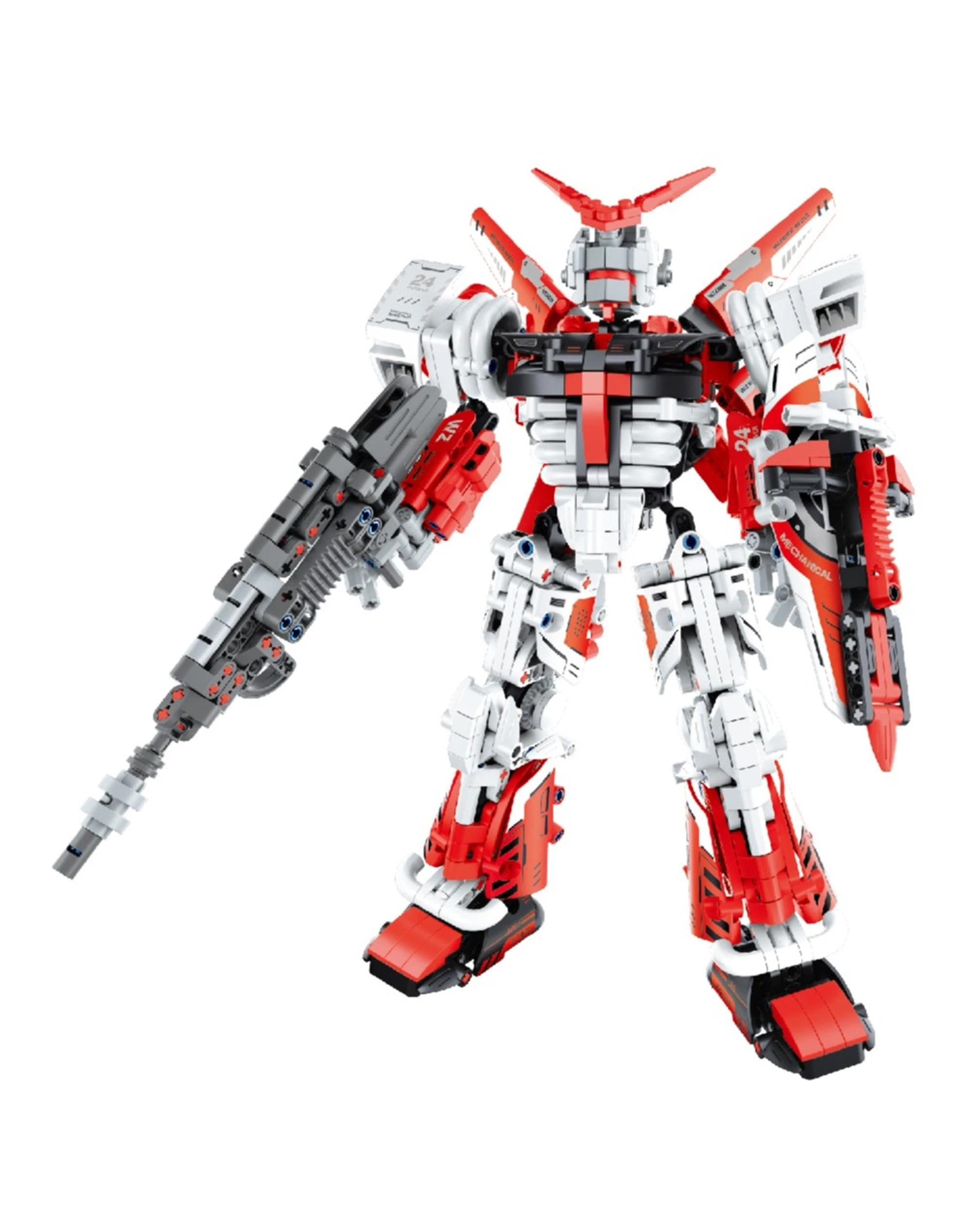 2 iM.Master Mechanical Master Mech Warrior Red 1100 Piece Model Kit - 6824 - Multi, 2 of 4