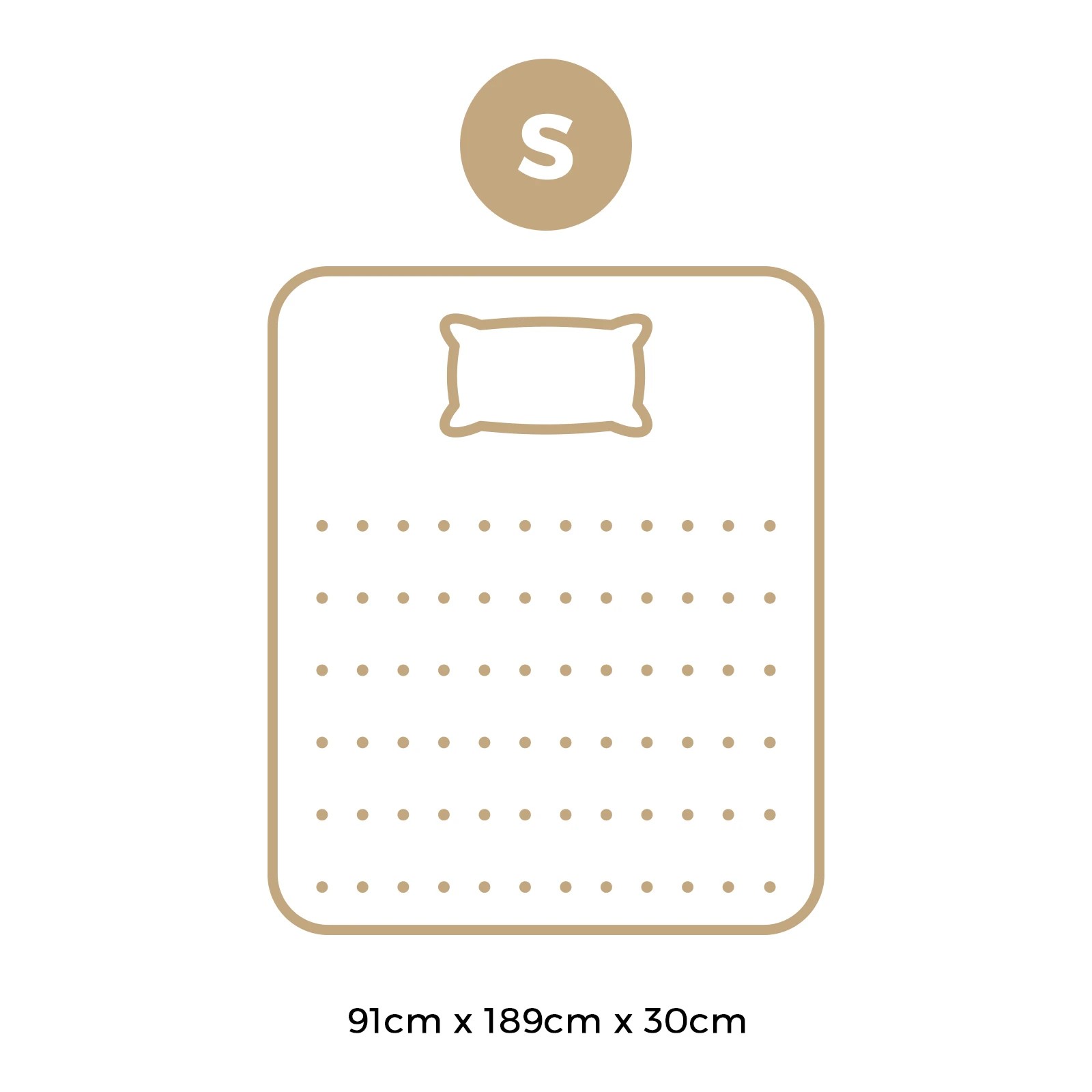 2 Bedra Bedding Single Mattress 5 Zone Pocket Spring Cool Gel Foam Medium Firm Euro Top - Multi, 2 of 3