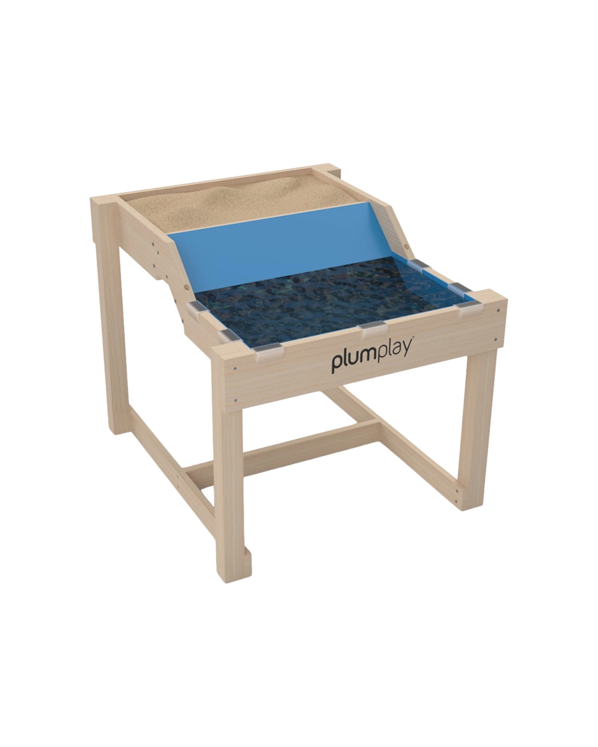 1 Plum Play Sandy Cove Sand And Water Table Compact Design Ages 3 To 10 - Natural, 1 of 7