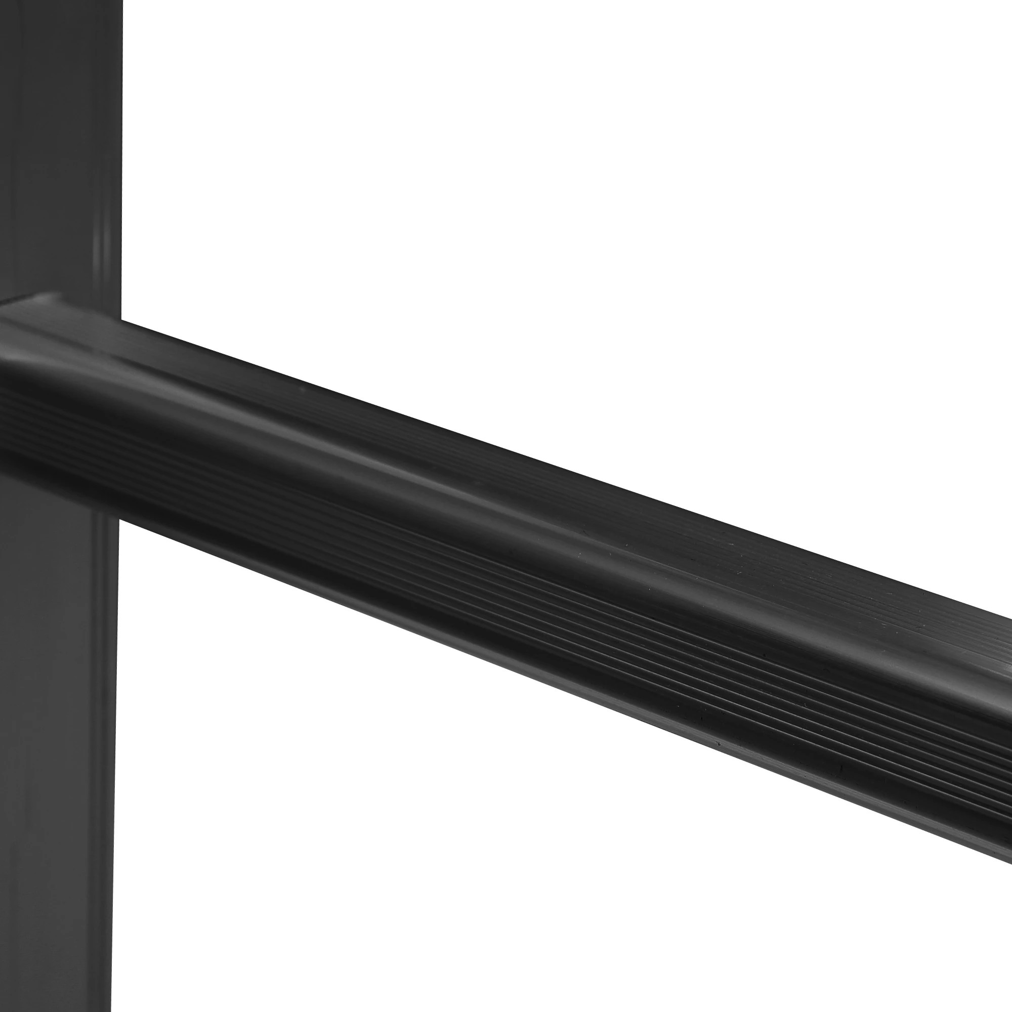 4 Traderight 4.7M Aluminium Portable Folding Ladder - Black, 4 of 5