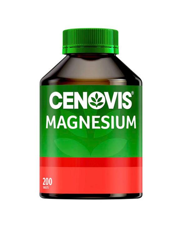 Cenovis 200pc Cenovis Magnesium Supplement Tablets Supports Muscle & Bone Health