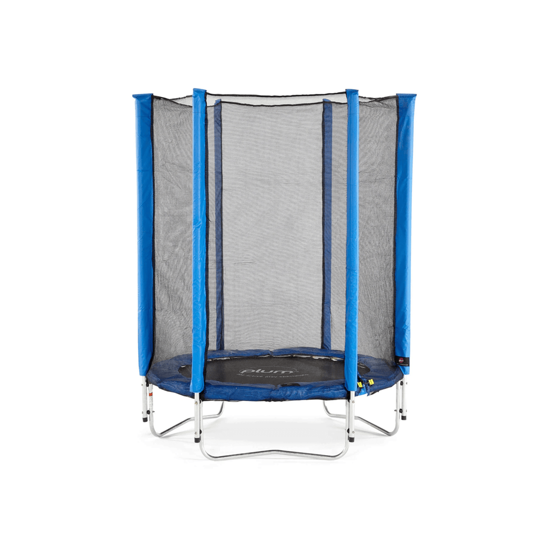 1 Plum Play Au 4ft Junior Trampoline With Enclosure Net Galvanised Steel
 - Blue, 1 of 6
