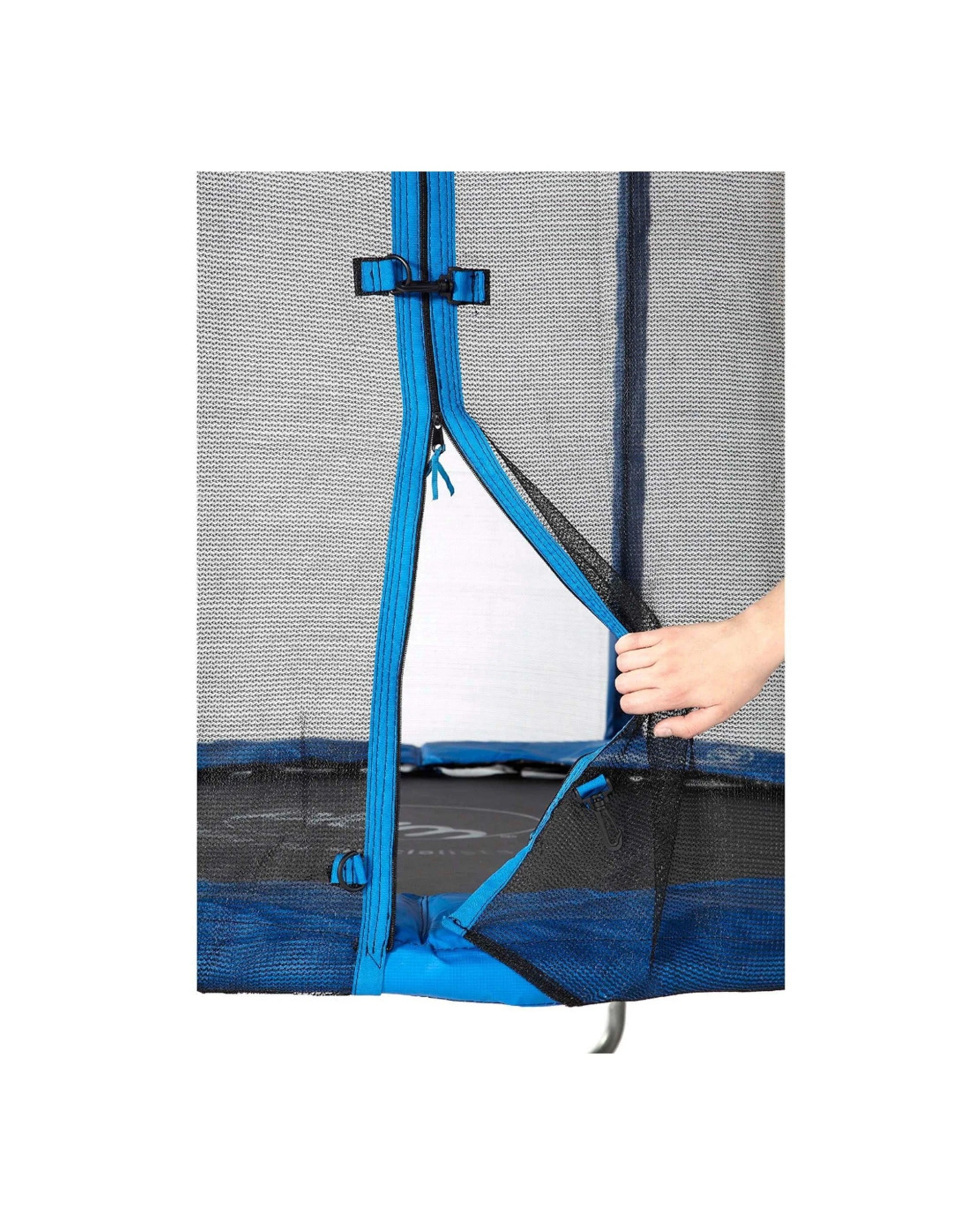 5 Plum Play Au 4ft Junior Trampoline With Enclosure Net Galvanised Steel - Blue, 5 of 6