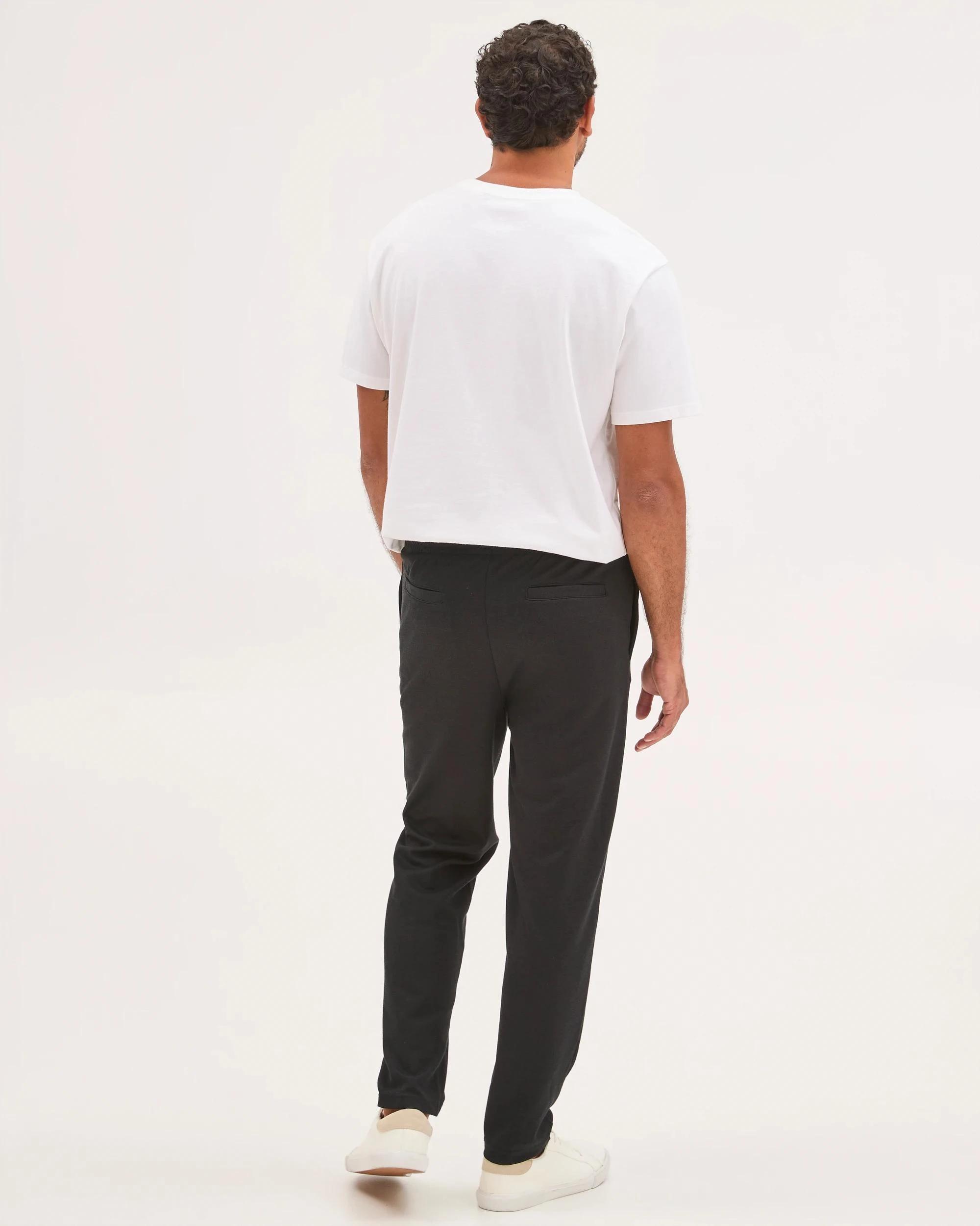 6 Target Man Textured Knit Pants BLACK, 6 of 6