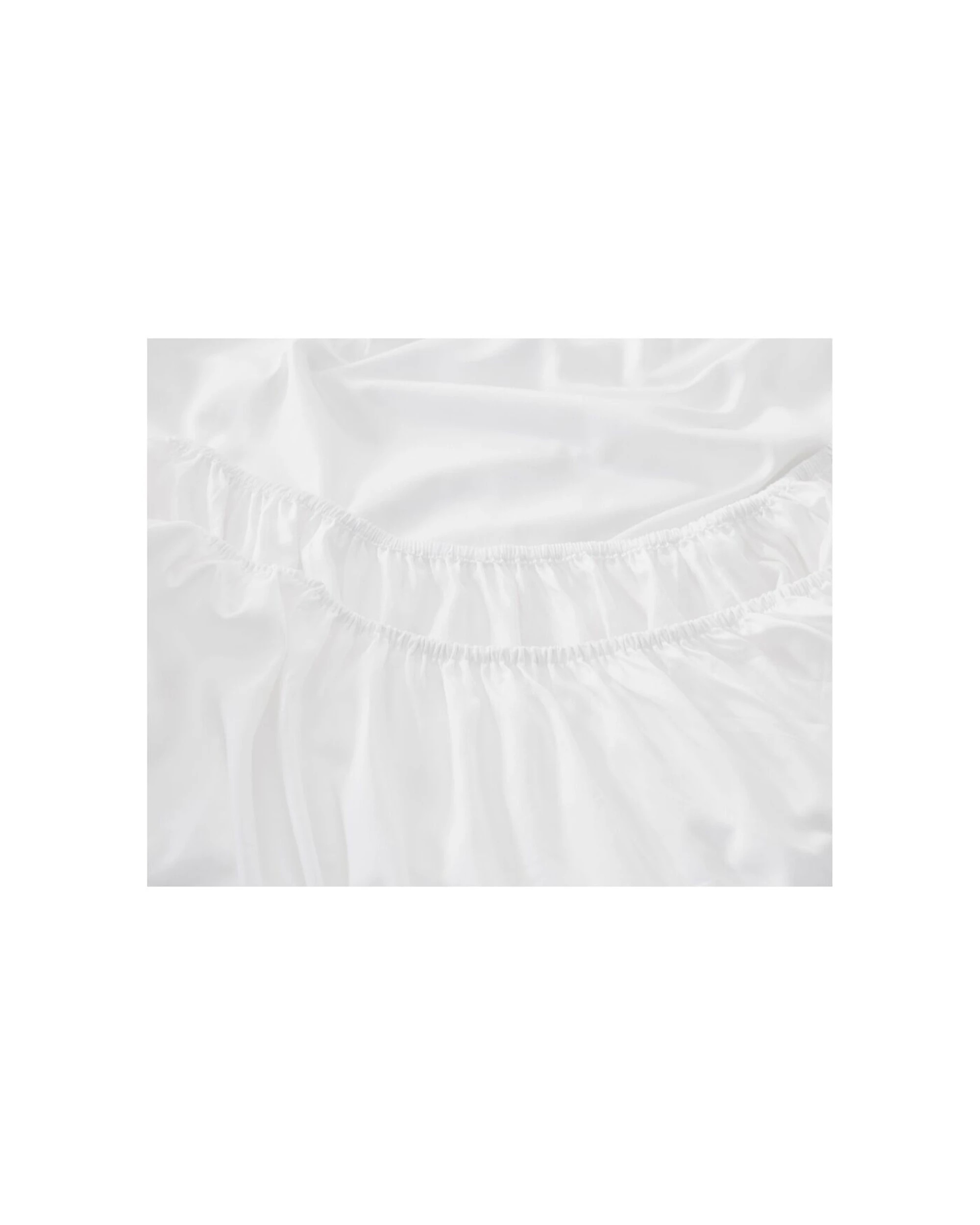 6 Grosvenor House Egyptian Cotton Sheet Set With Pillowcase 500TC - Super King Bed - White, 6 of 8