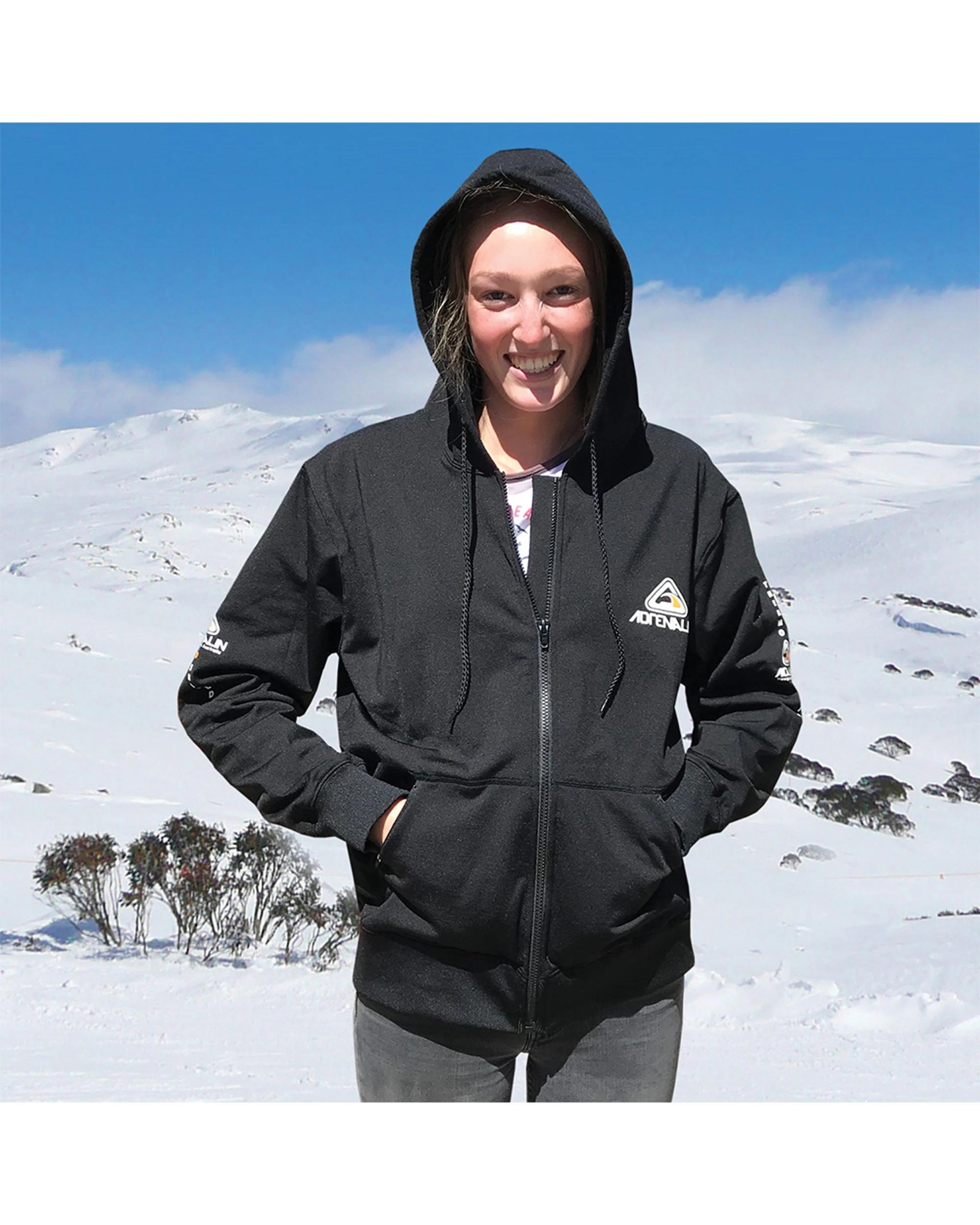 2 Adrenalin 2P Thermo Zip-Front Hoodie Jacket - S - Black BLACK, 2 of 2