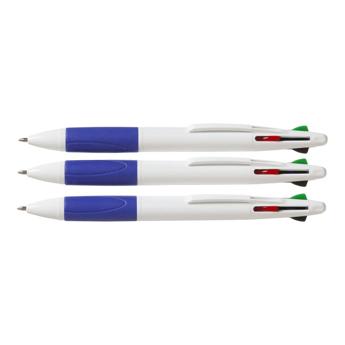 2 Keji 4 Colour Retractable Ballpoint Pens Assorted 3 Pack, 2 of 2