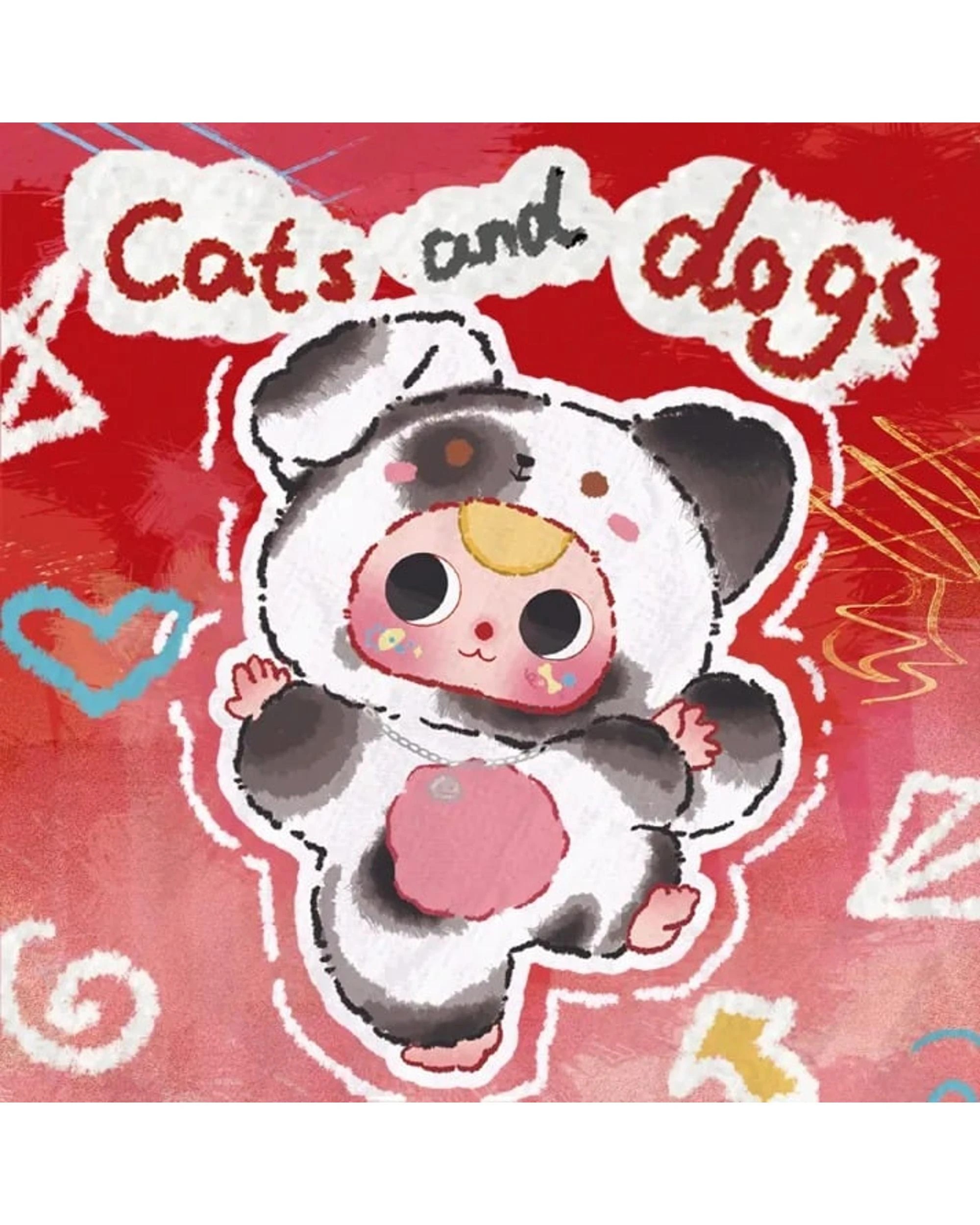 8 Baby Three: Cat and Dog Plush Blind Box, 8 of 8