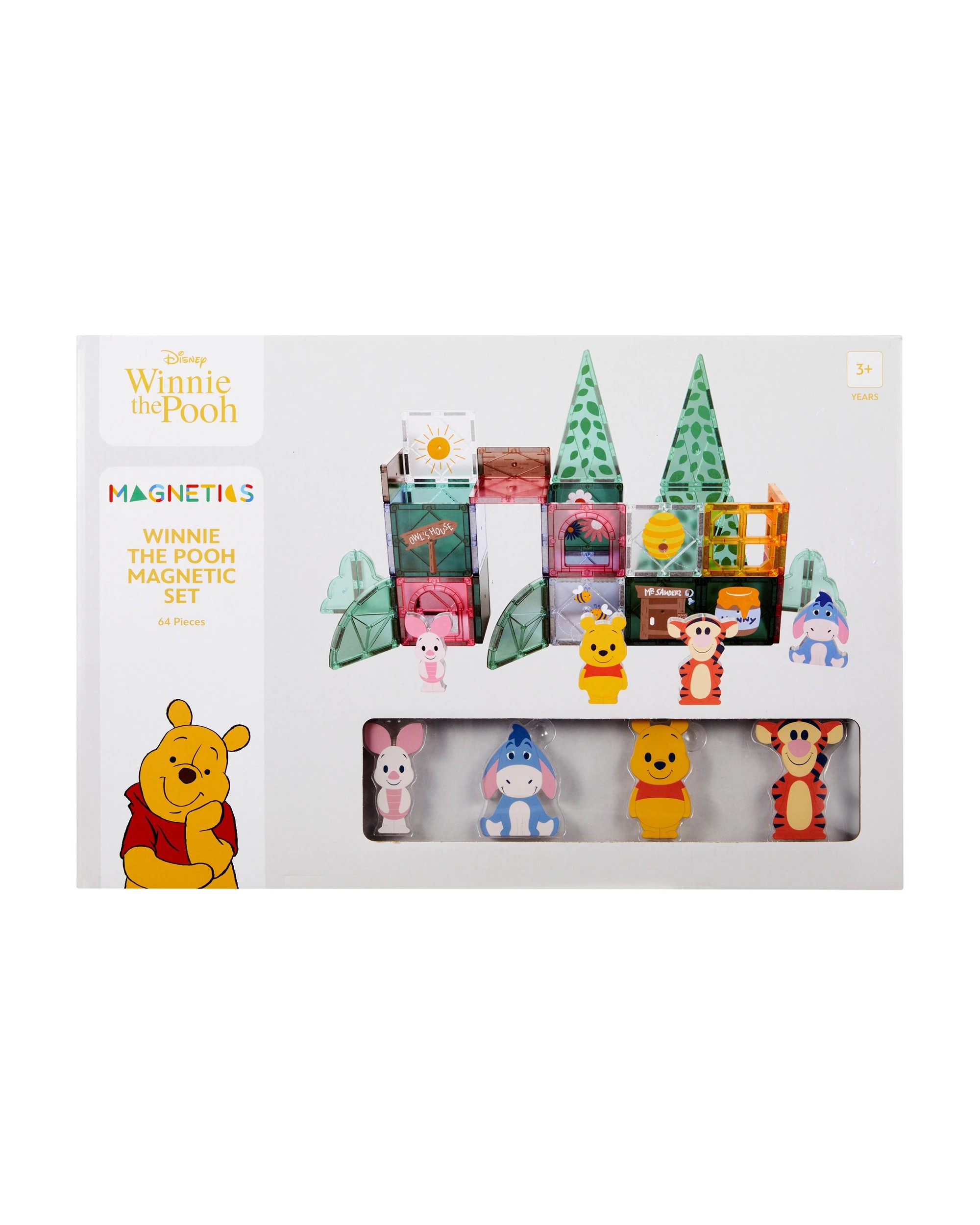 1 64 Piece Disney Winnie The Pooh Magnetic Set, 1 of 7