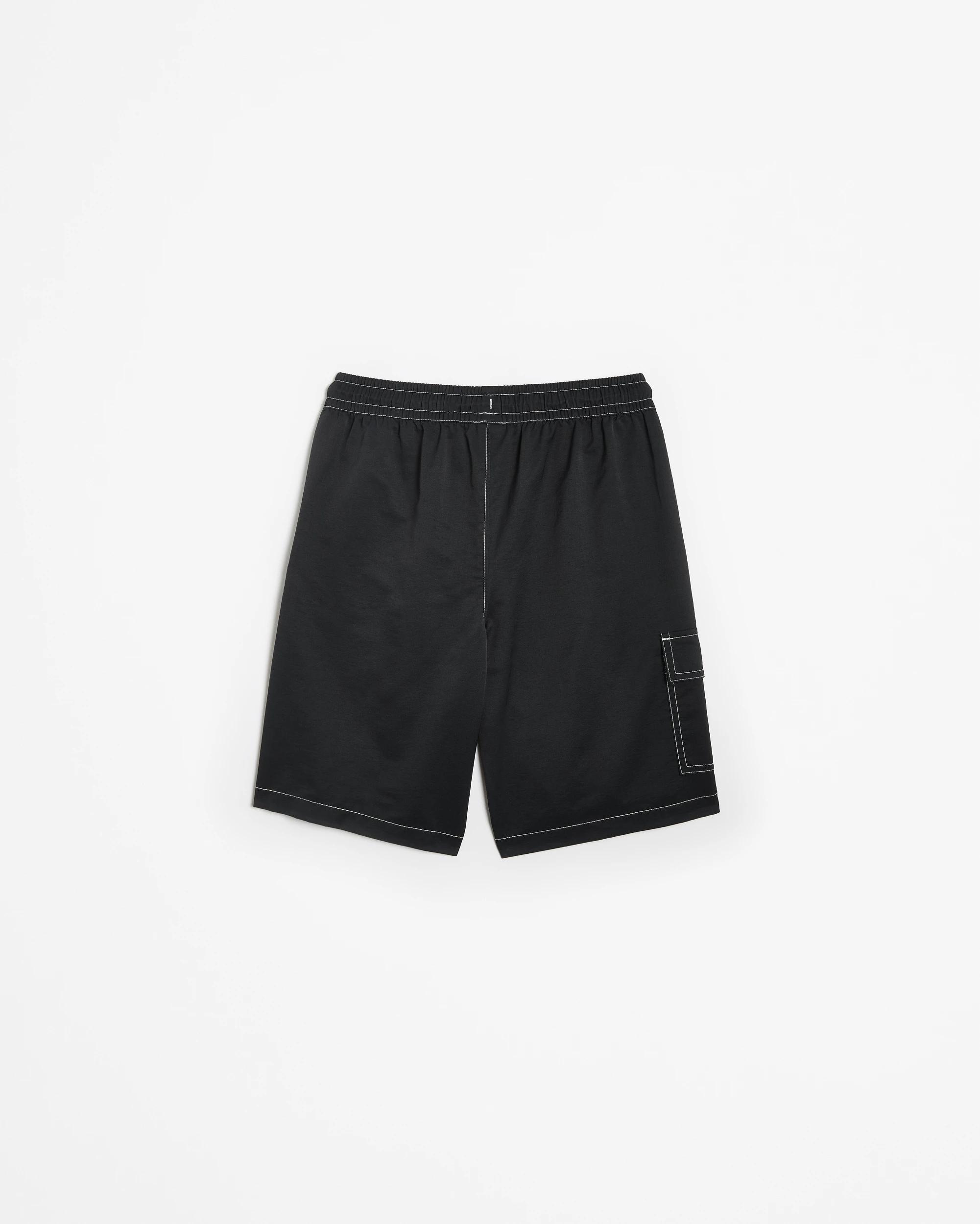 3 Target Longline Swim Boardshorts BLACK, 3 of 3