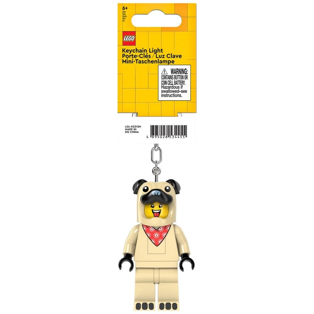 5 Lego Pug LEDLITE Keyring, 5 of 6