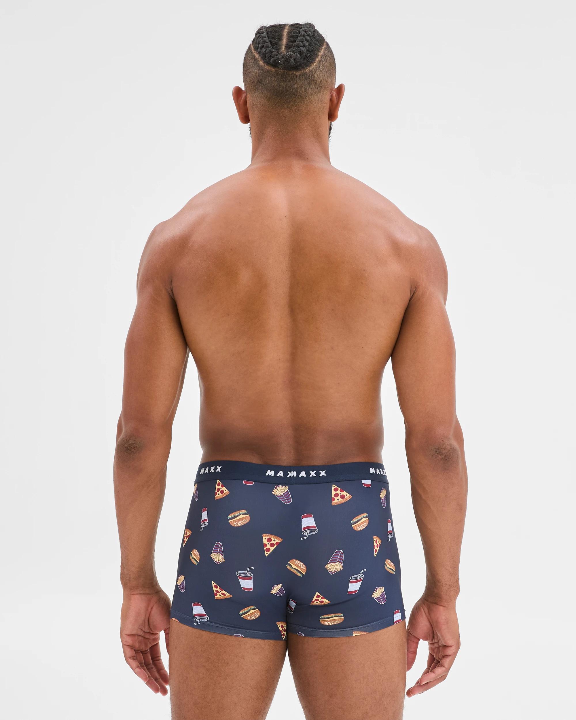 3 Maxx 3 Pack Microfibre Trunks FAST FOOD, 3 of 4
