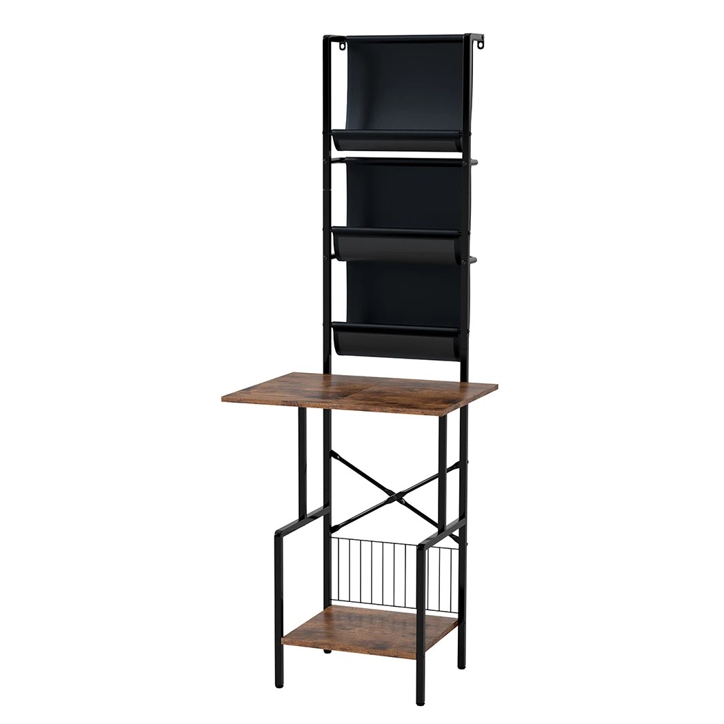 1 Levede Vinyl Display Shelf Cabinet Organizer Rack-2 shelves 3 racks, 1 of 6