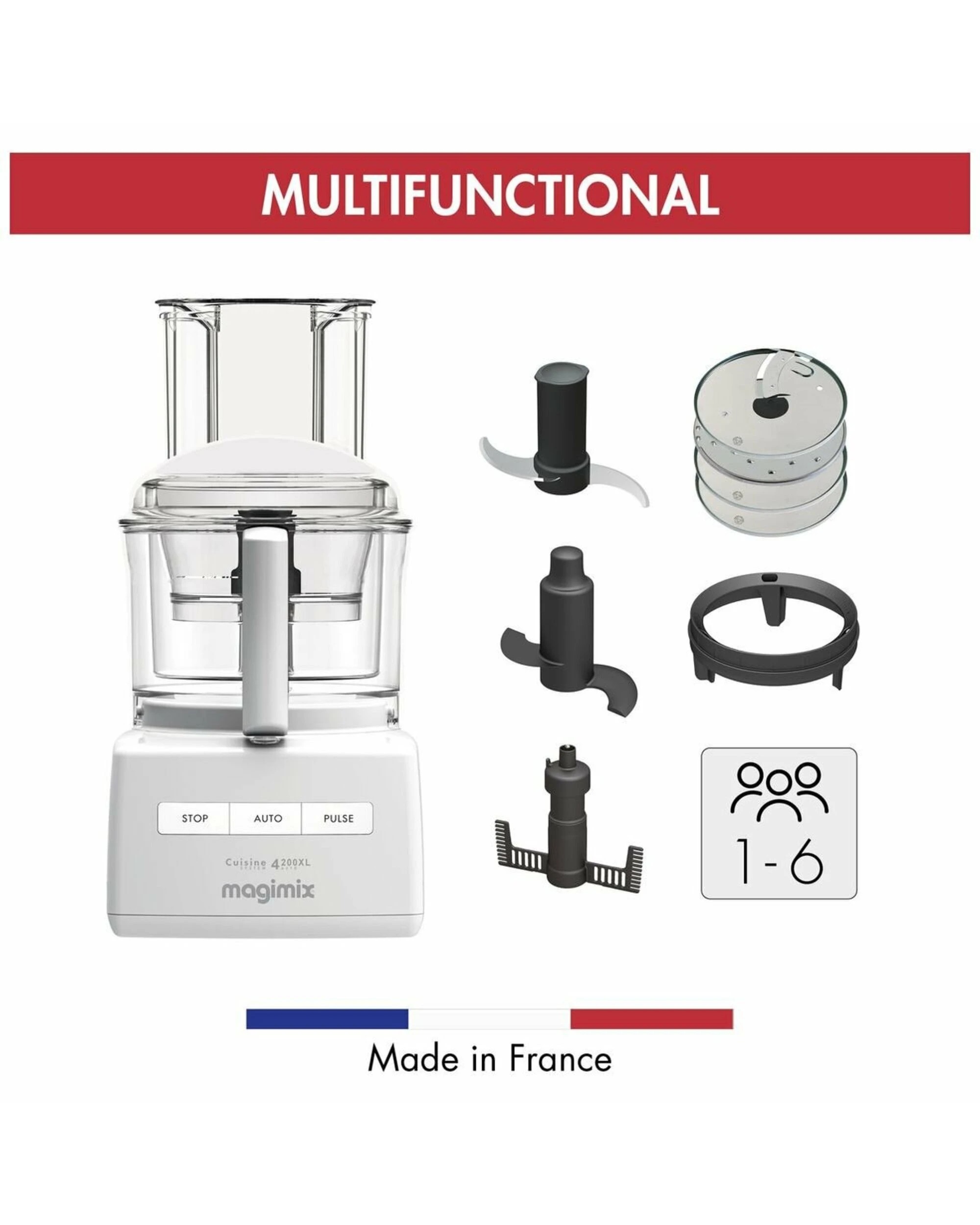 2 Magimix 4200XL Food Processor White, 2 of 3