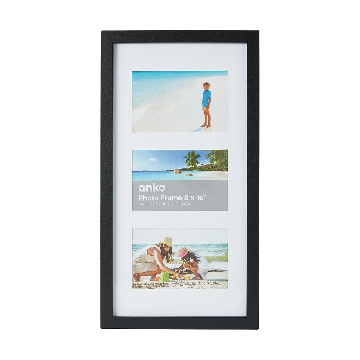1 Eden Collage Frame 8in. x 16in. - Black, 1 of 5