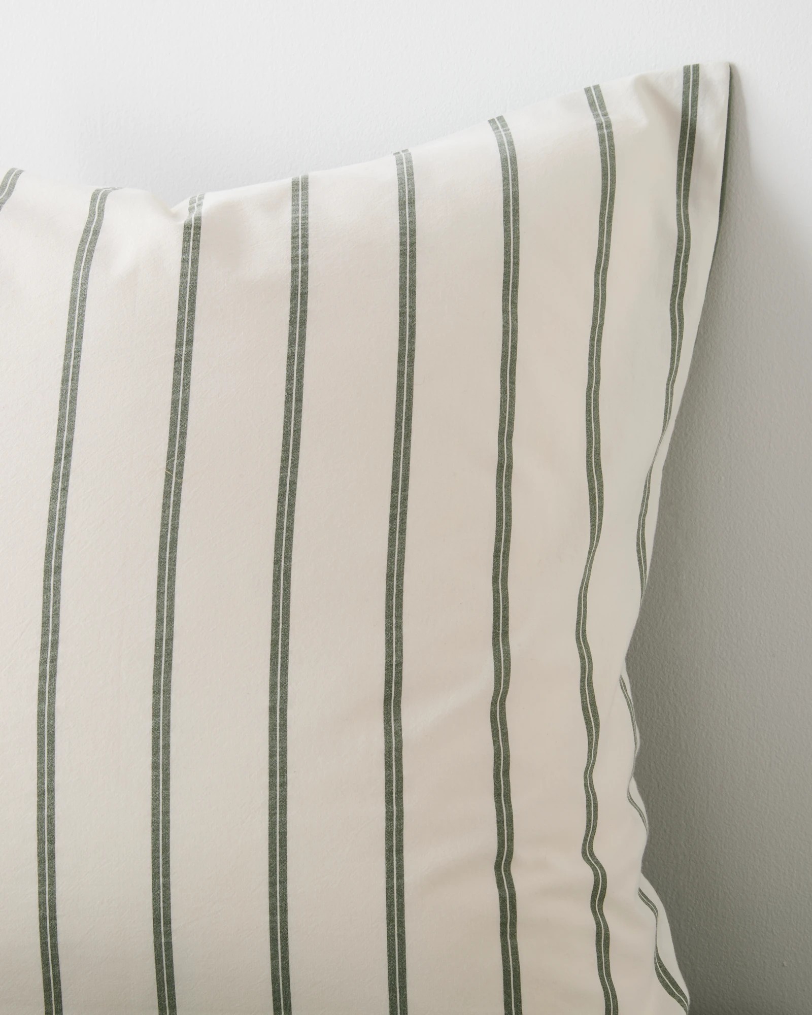 4 Arlo Stonewash Stripe European Pillowcase - One Size - Green, 4 of 4