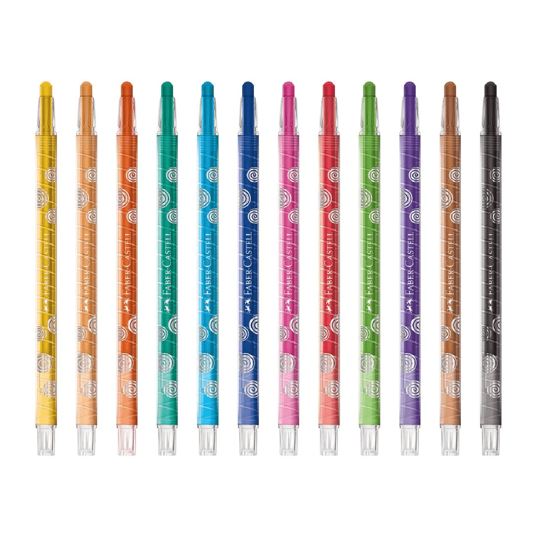 2 Faber-Castell Jumbo Twistable Crayons 12 Pack Assorted, 2 of 3