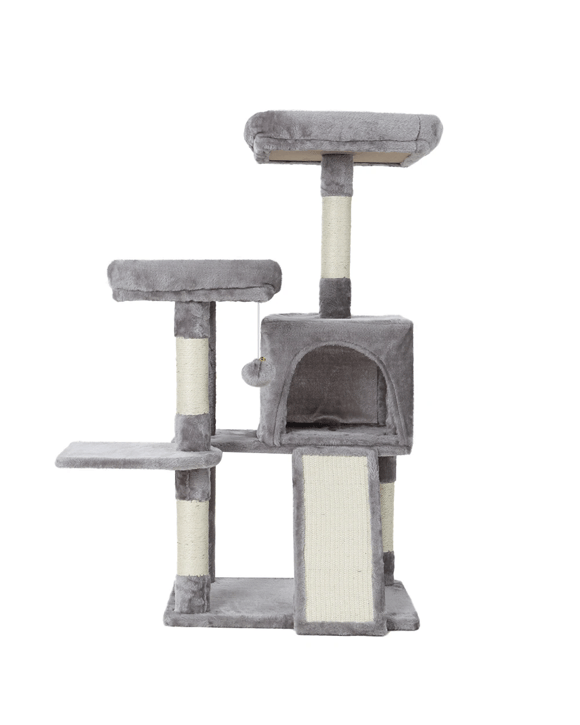 i.Pet Cat Tree 103cm Tower Scratching Post Scratcher Wood Condo House Bed Trees