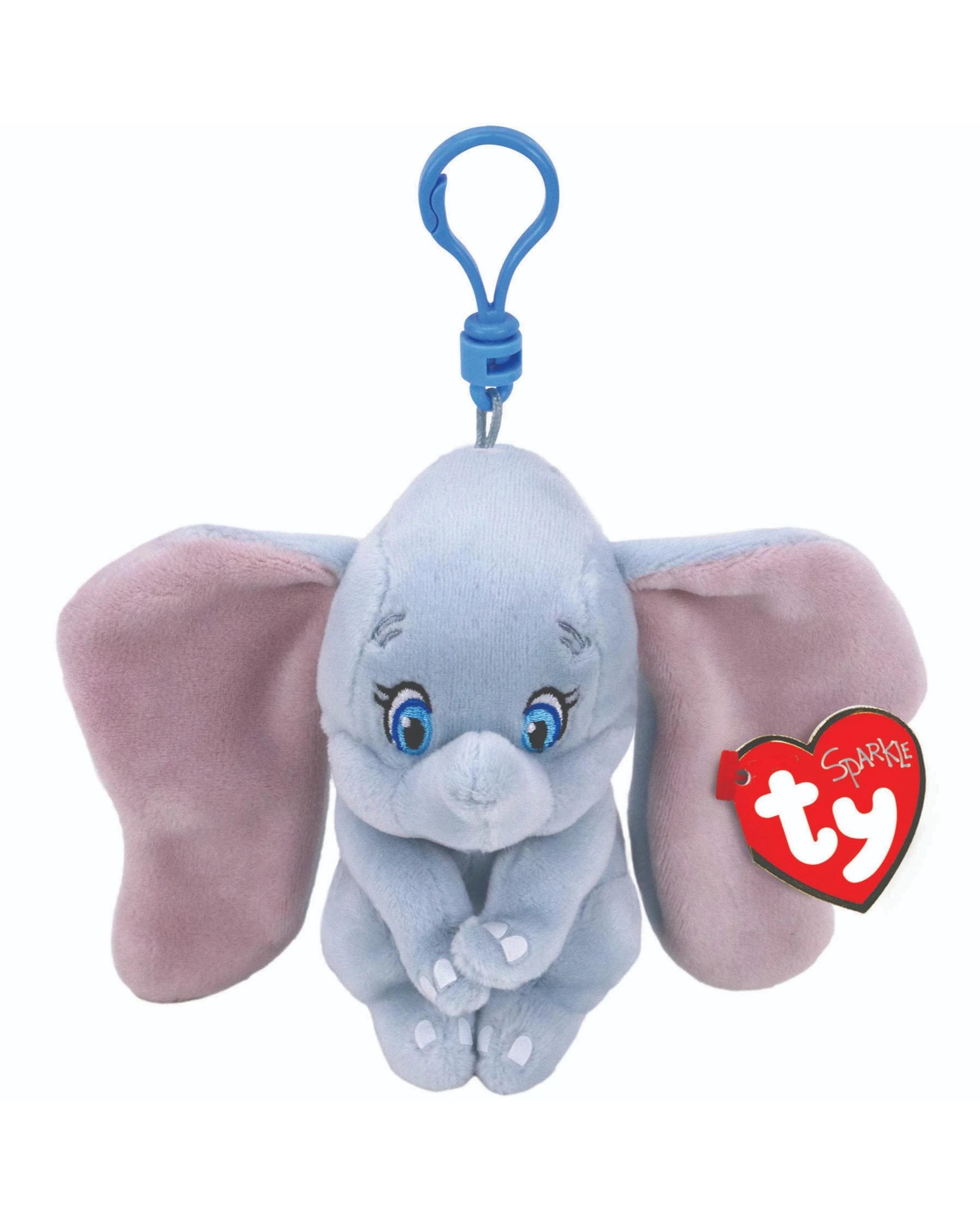 1 TY Beanie Babies Clips Disney Dumbo the Elephant Plush, 1 of 1
