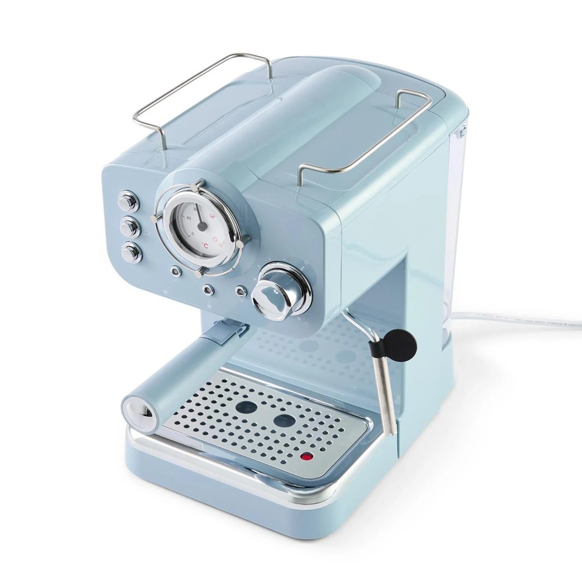 4 Espresso Coffee Machine - Blue, 4 of 9