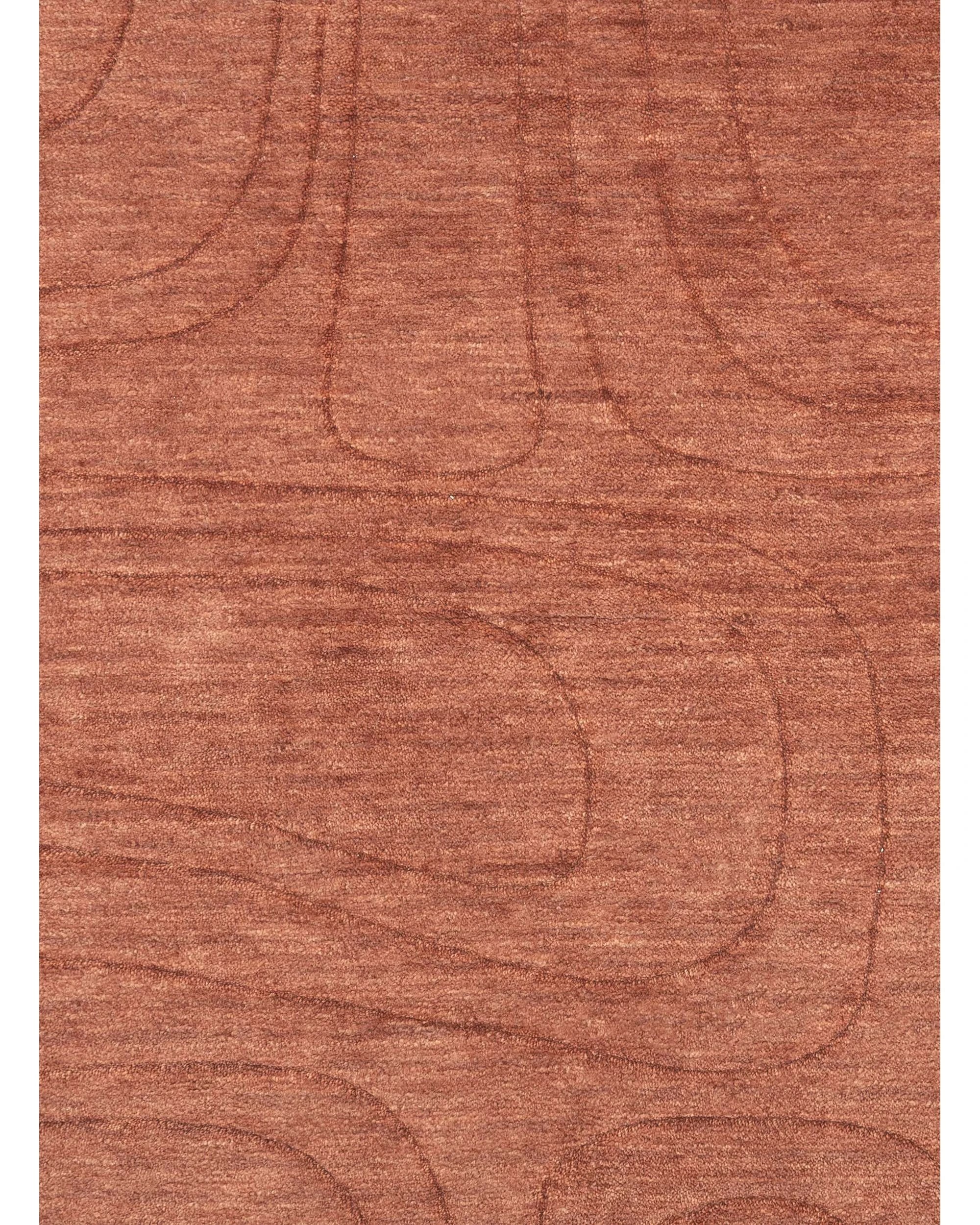 7 Loopsie Tiburtino Plush Wool Rug-330cm x 240cm - Orange, 7 of 7