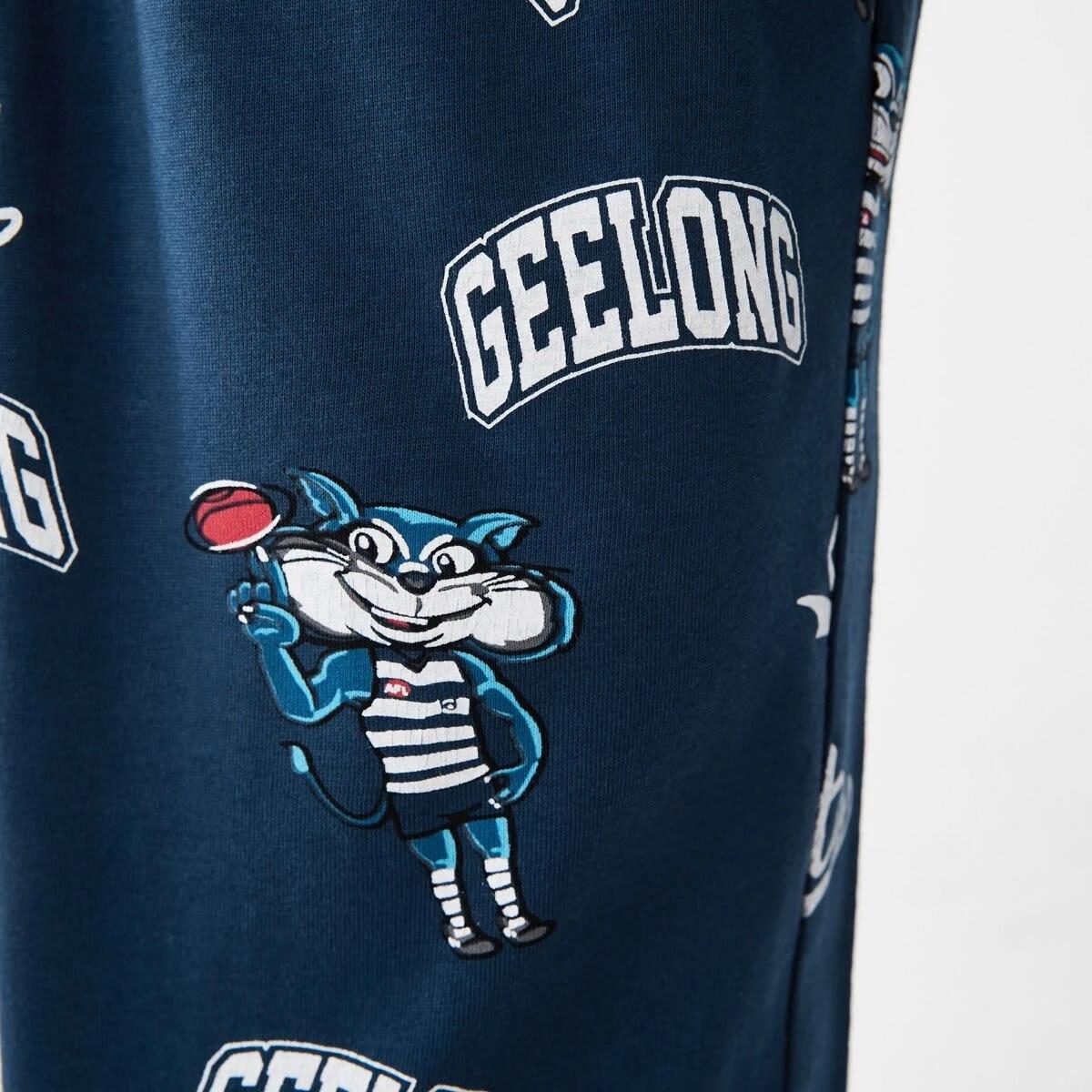 5 Official AFL Kids Pyjama Set Geelong, 5 of 9