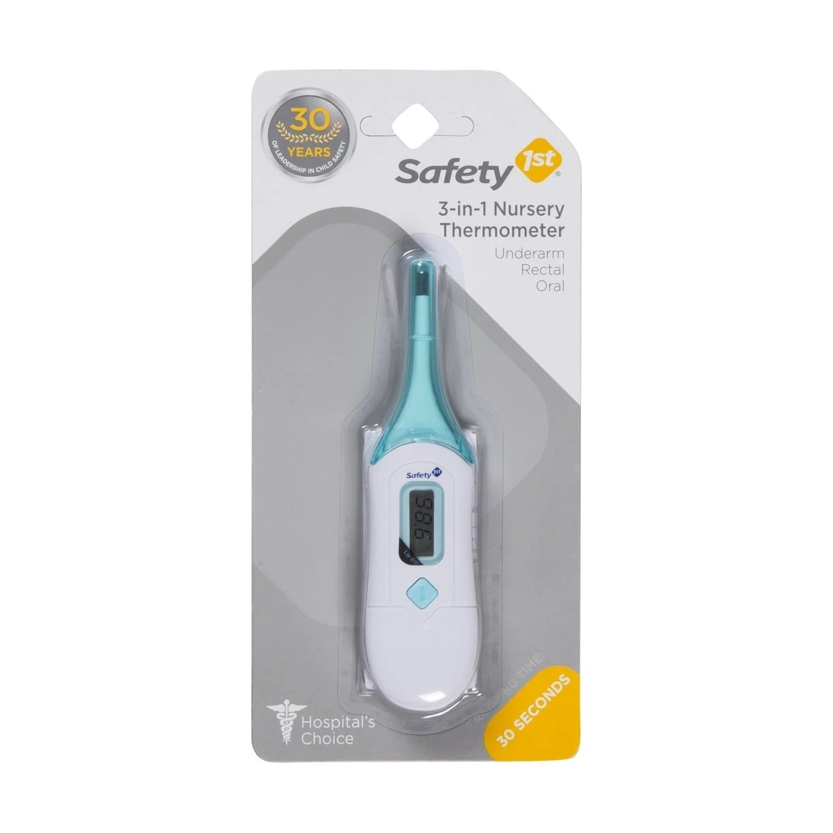 1 Safety 1st 3-in-1 Nursery Thermometer, 1 of 4