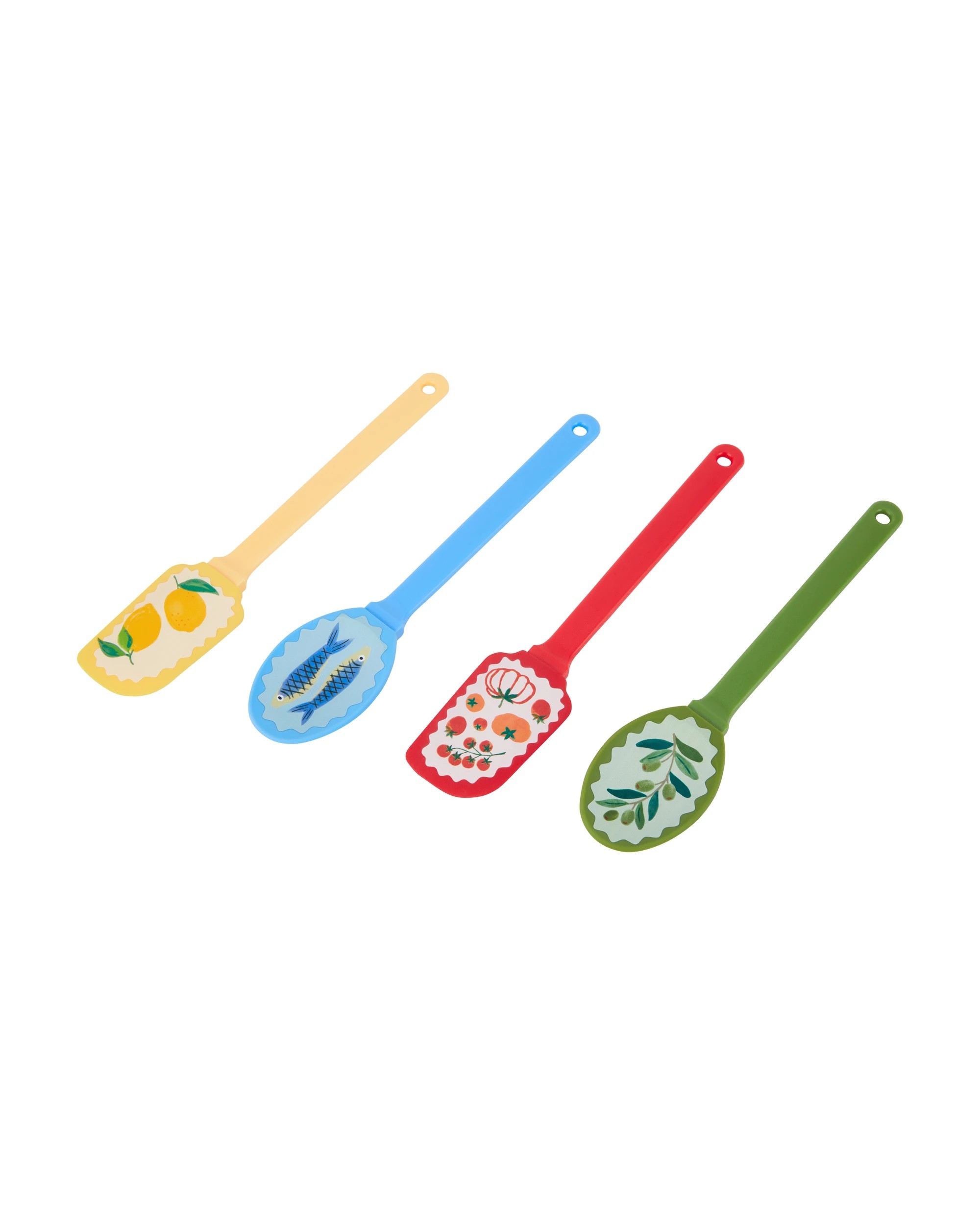 2 4 Pack Printed Spoons, 2 of 7